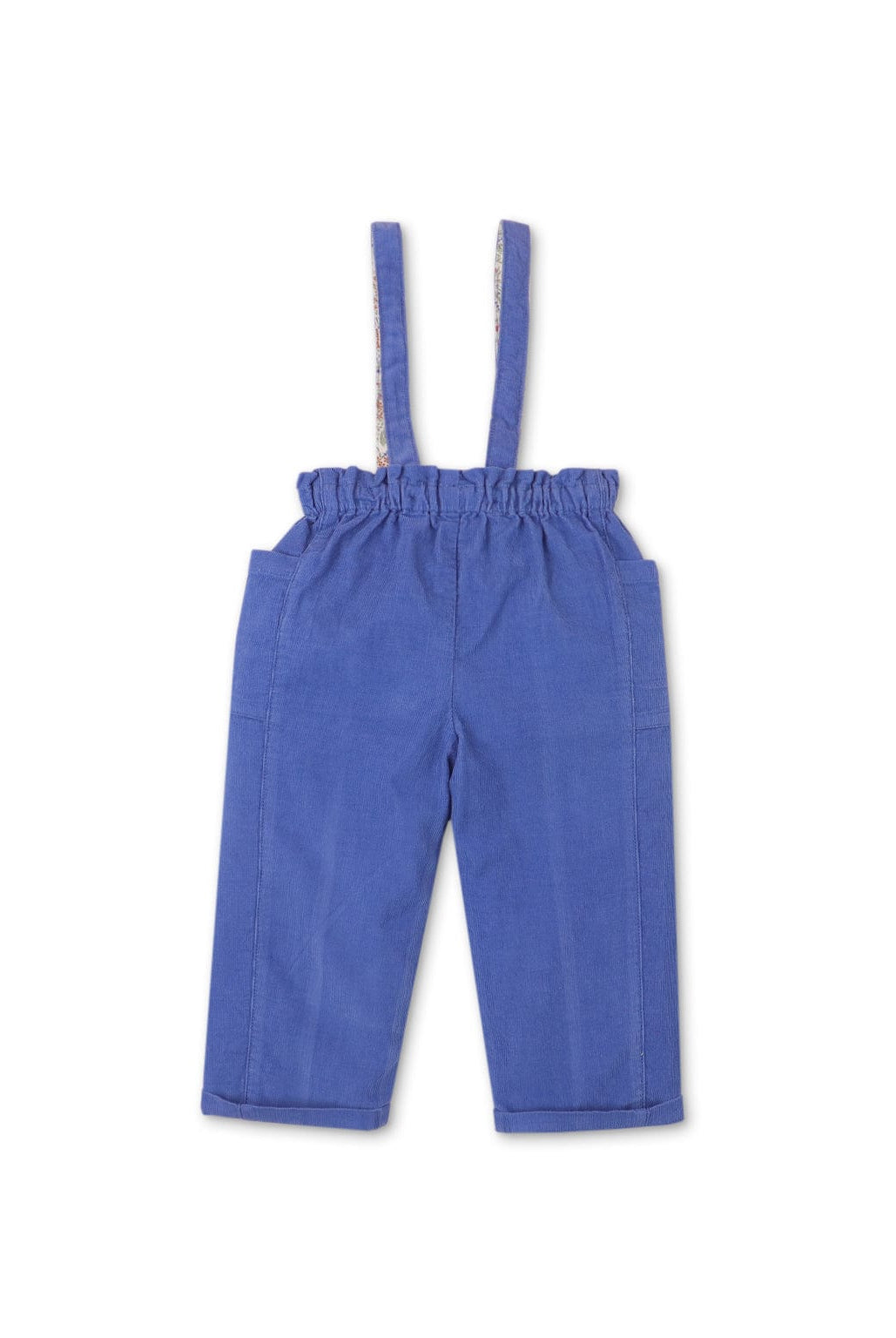 جينجرسنابس بنطلون بناتي رضع بحمالات أزرق