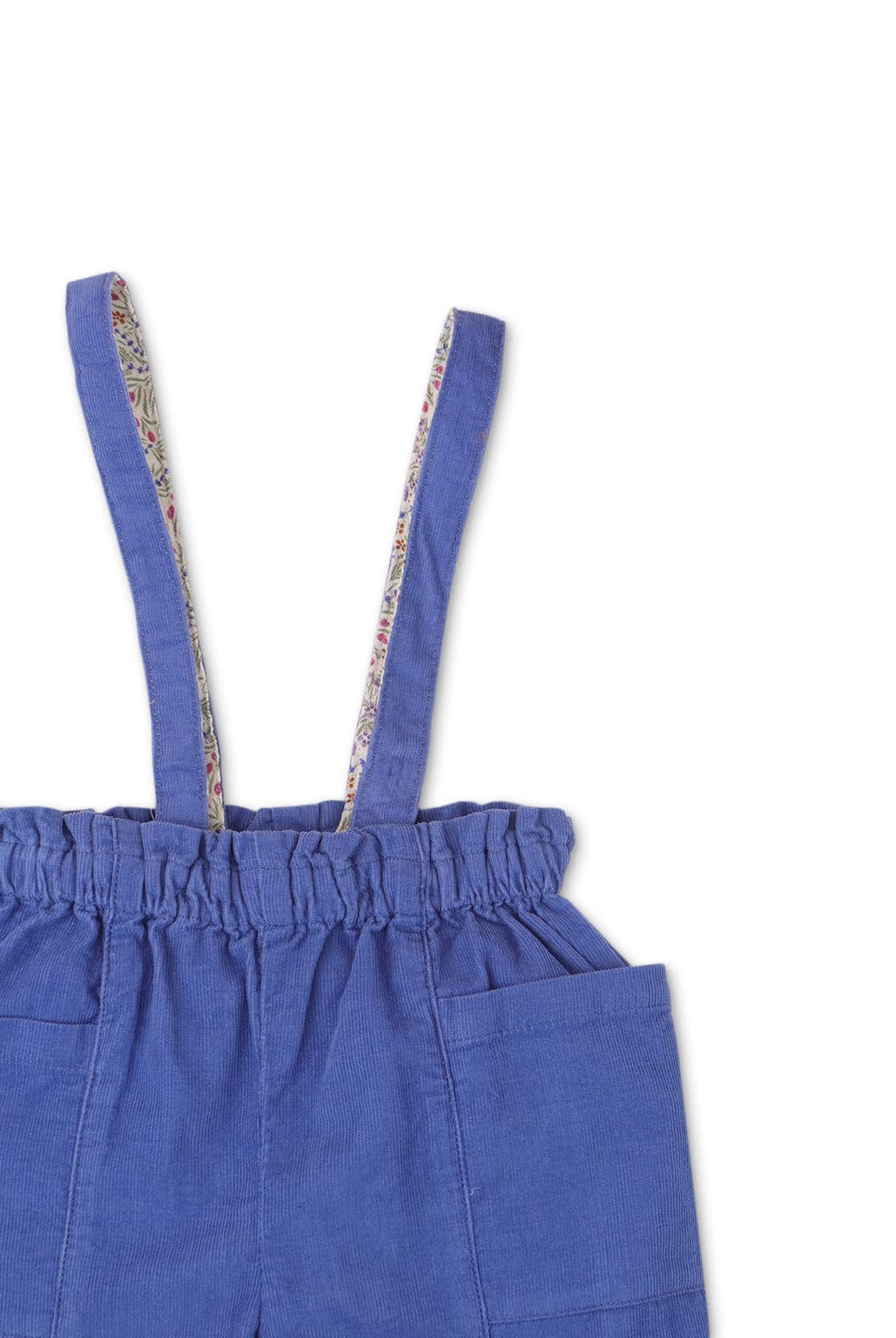 جينجرسنابس بنطلون بناتي رضع بحمالات أزرق