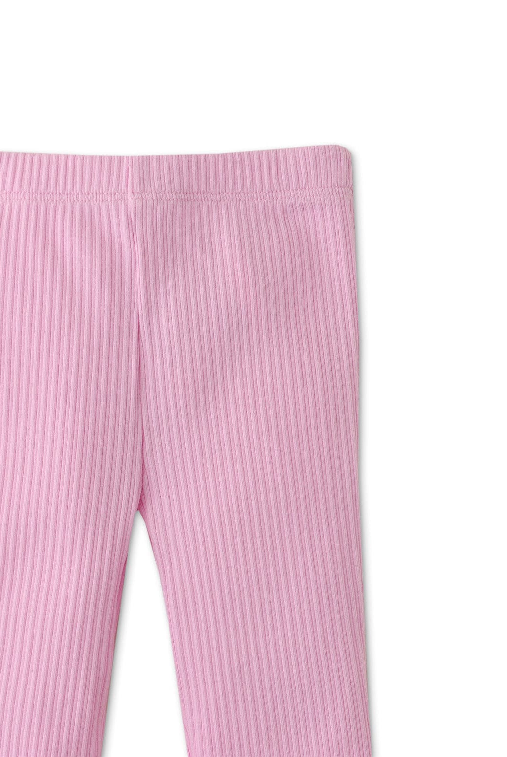 جينجرسنابس ليقنز خامة ناعمة سادة بناتي رضع وردي