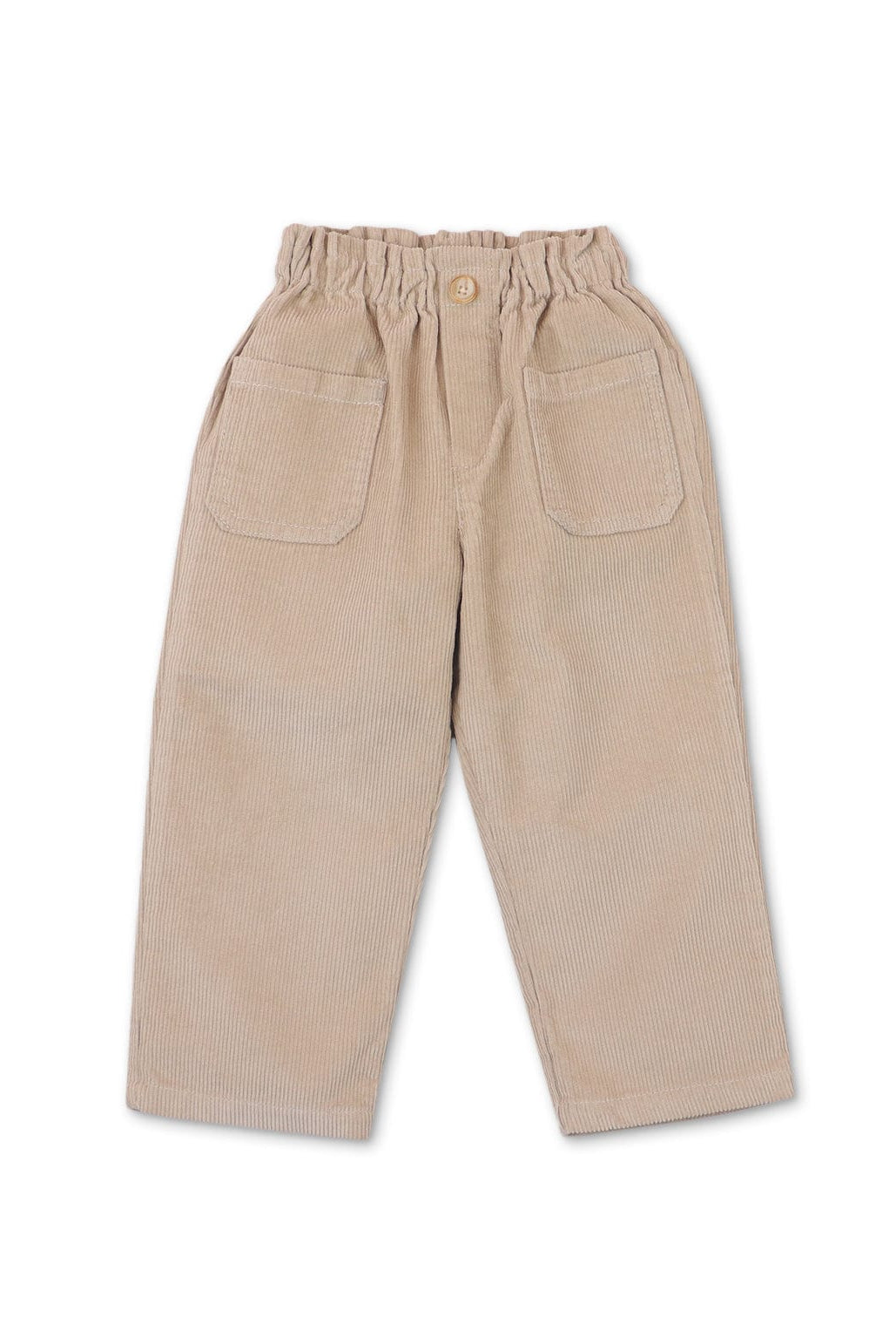 جينجرسنابس بنطلون بناتي رضع بجيوب اماميه بيج