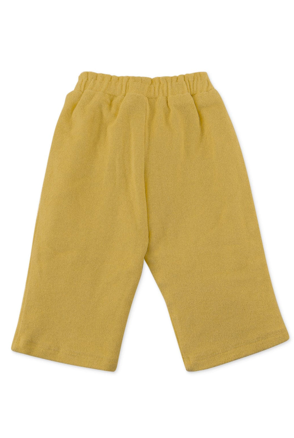 جينجرسنابس بنطلون بيبي بنات سادة بخصر مطاطي أصفر