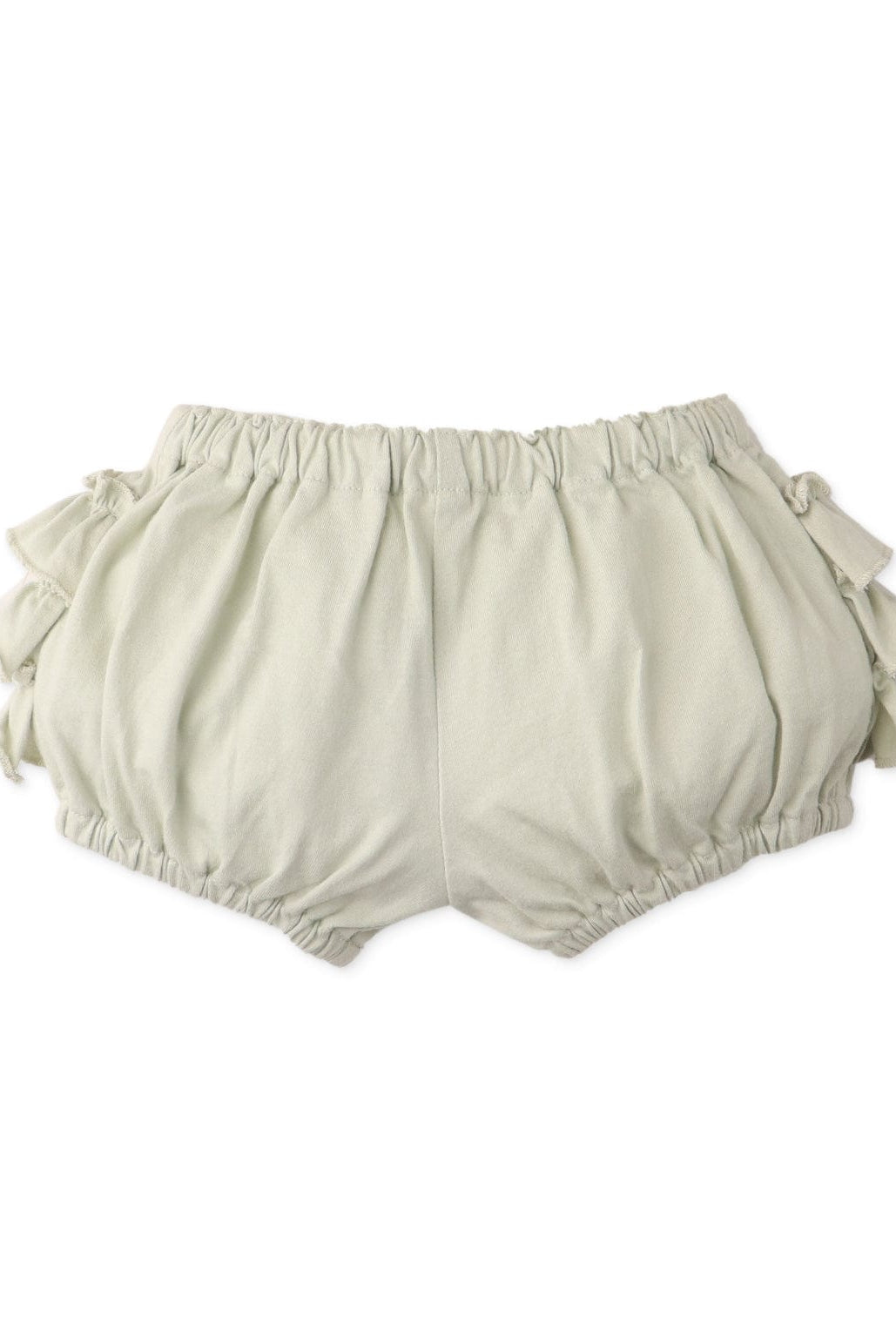 جينجرسنابس بنطلون بناتي رضع سادة بكشكشة جانبية أخضر