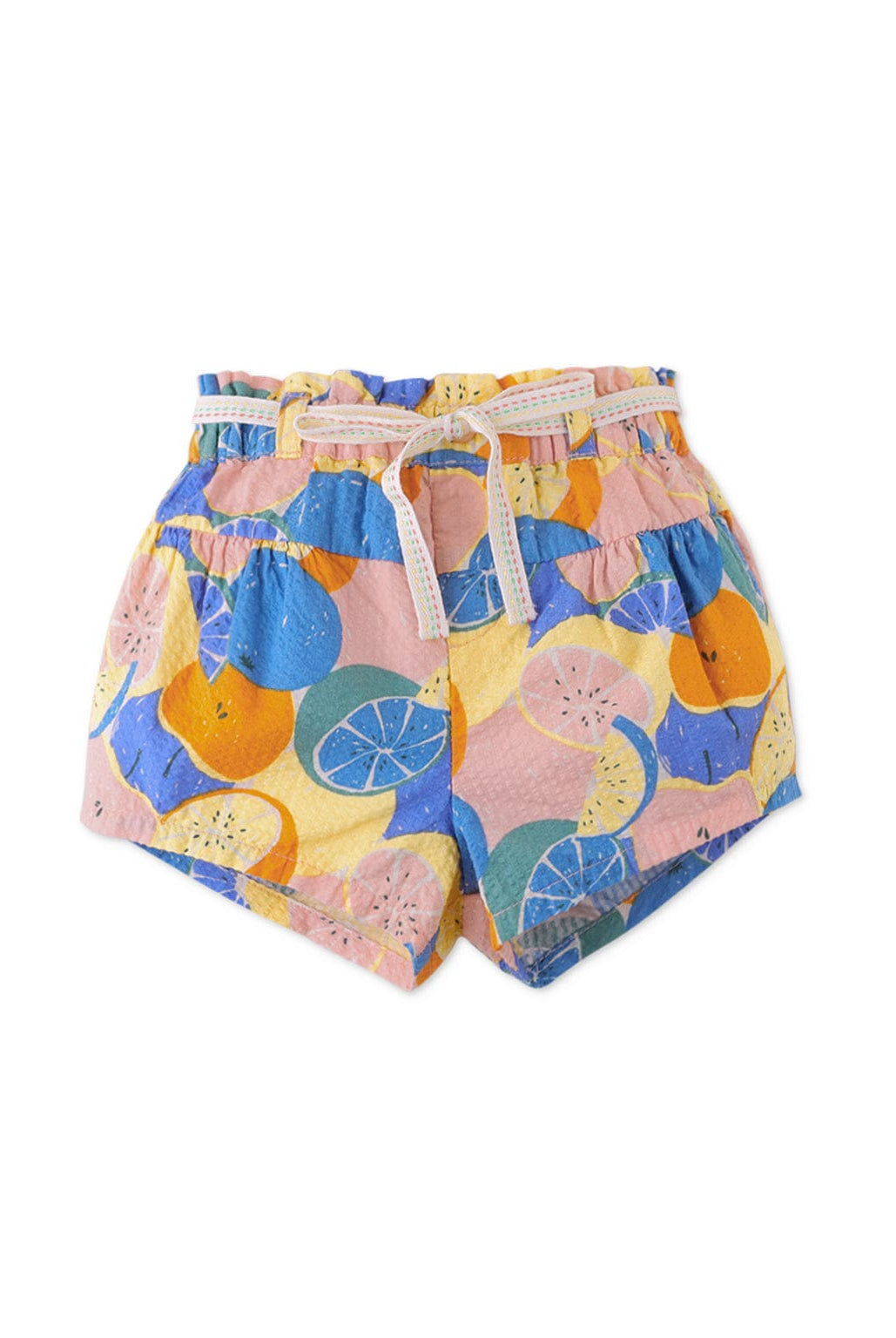 جينجرسنابس شورت بيبي بنات مزين بنمط الفاكهة