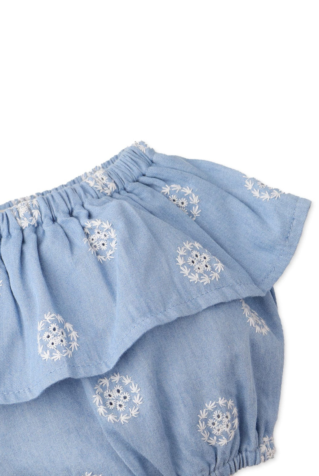 جينجرسنابس شورت منسوج أطفال بيبي بنات أزرق