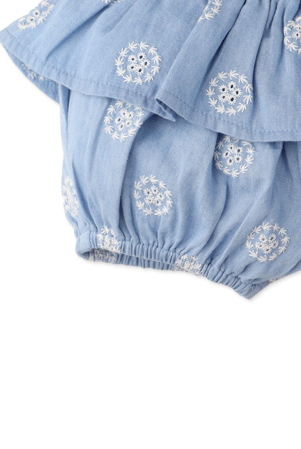 جينجرسنابس شورت منسوج أطفال بيبي بنات أزرق