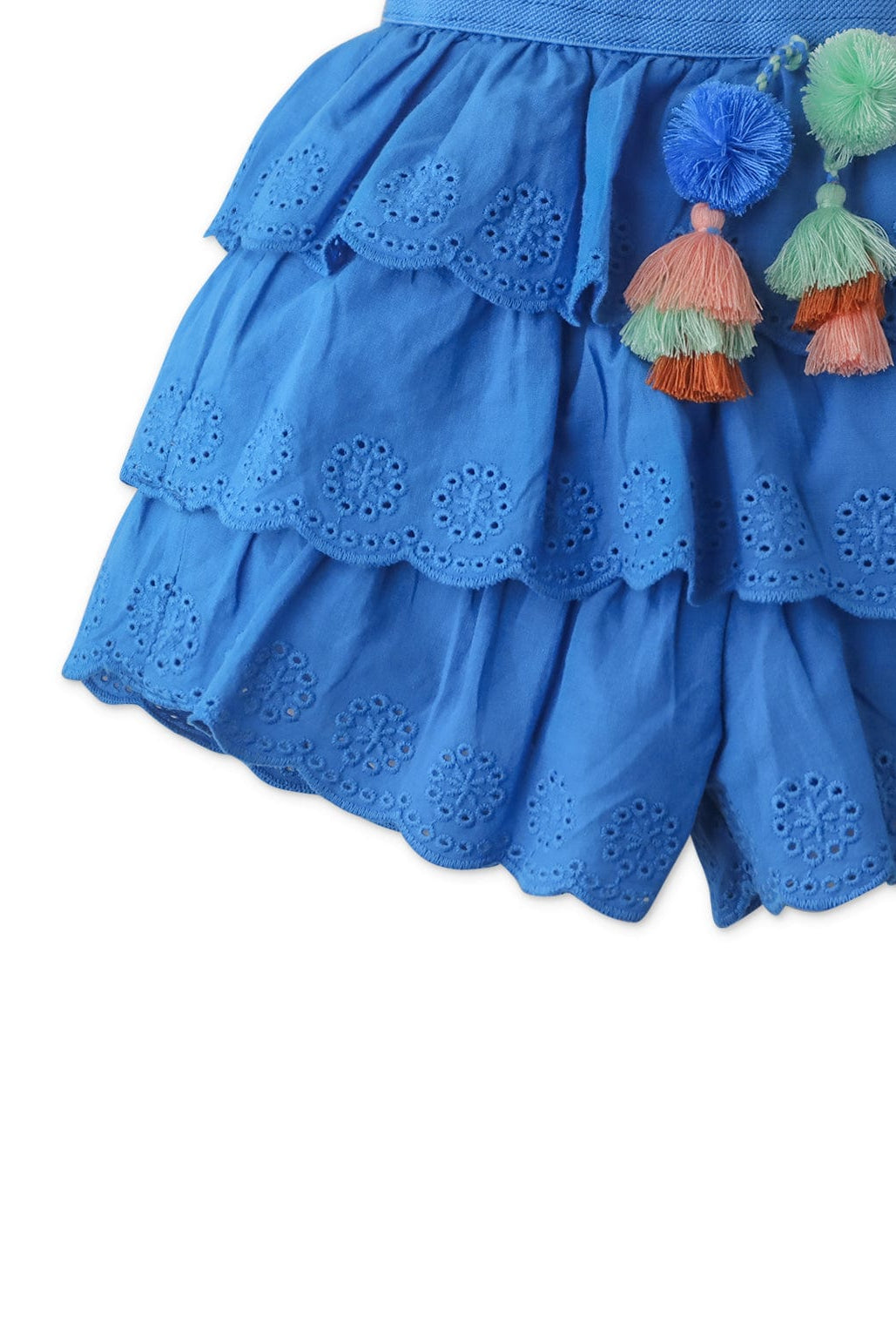 جينجرسنابس شورت رضع طبقات مطرز بناتى