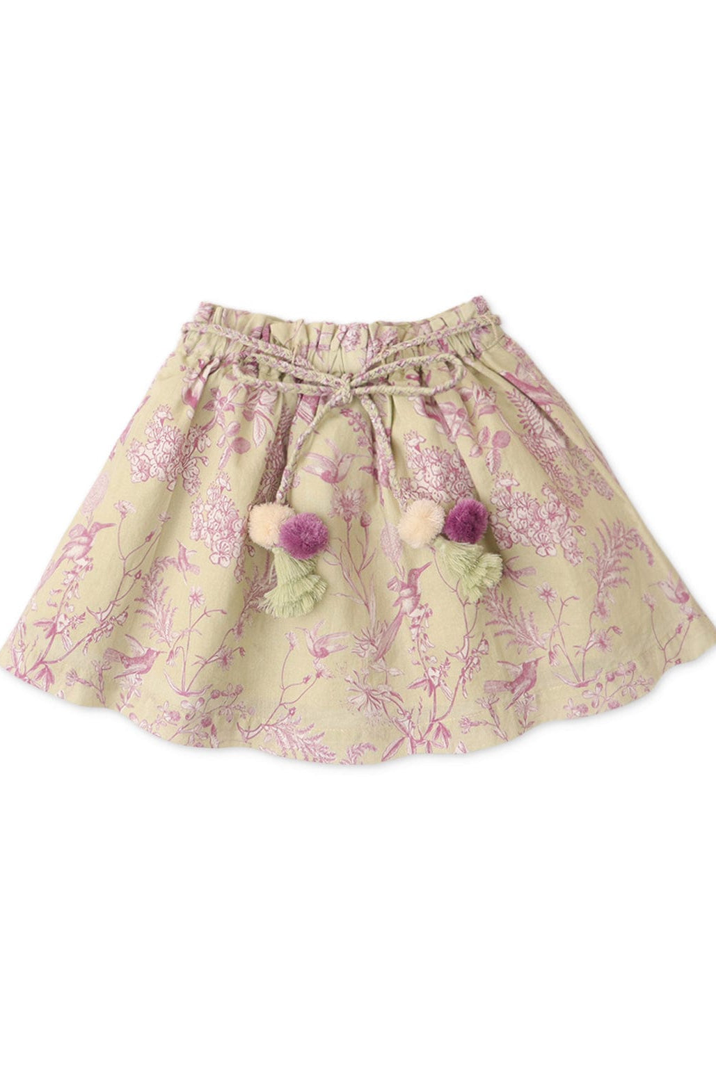 جينجرسنابس تنورة منقوشة برباط بناتي بيبي متعدد الألوان