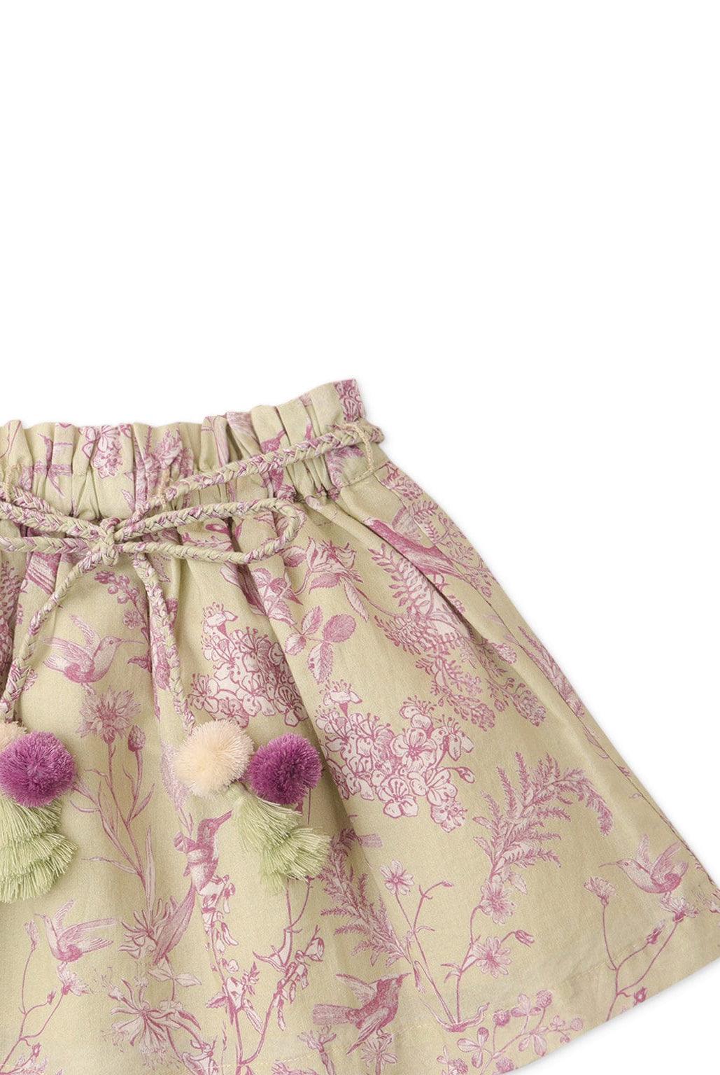 جينجرسنابس تنورة منقوشة برباط بناتي بيبي متعدد الألوان