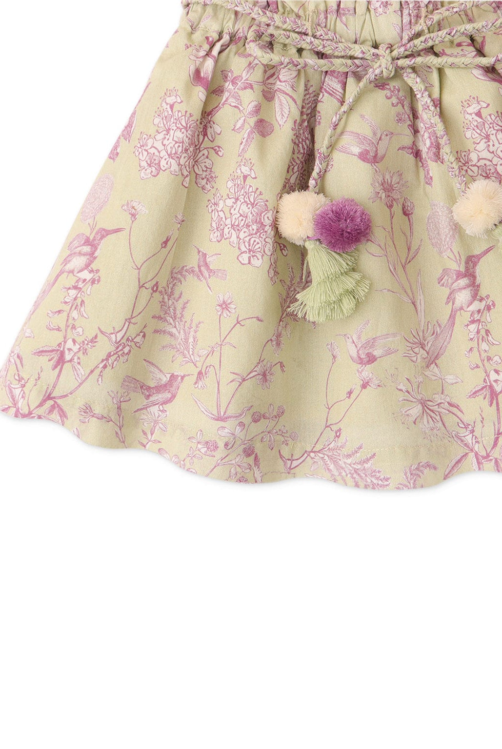 جينجرسنابس تنورة منقوشة برباط بناتي بيبي متعدد الألوان