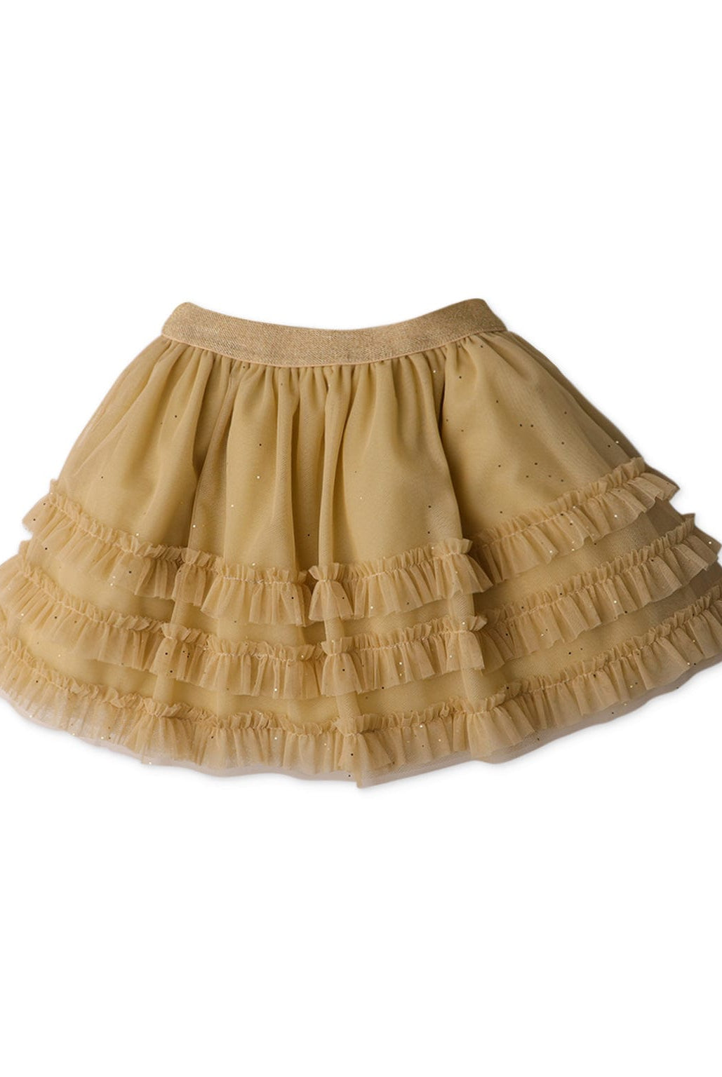 جينجرسنابس تنورة منفوشة طبقات بناتي رضع أصفر