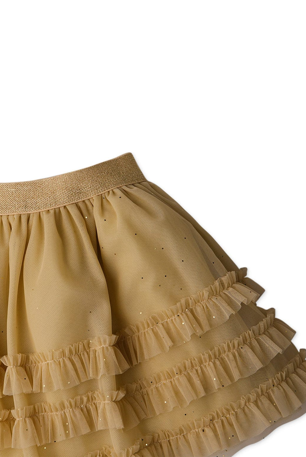 جينجرسنابس تنورة منفوشة طبقات بناتي رضع أصفر