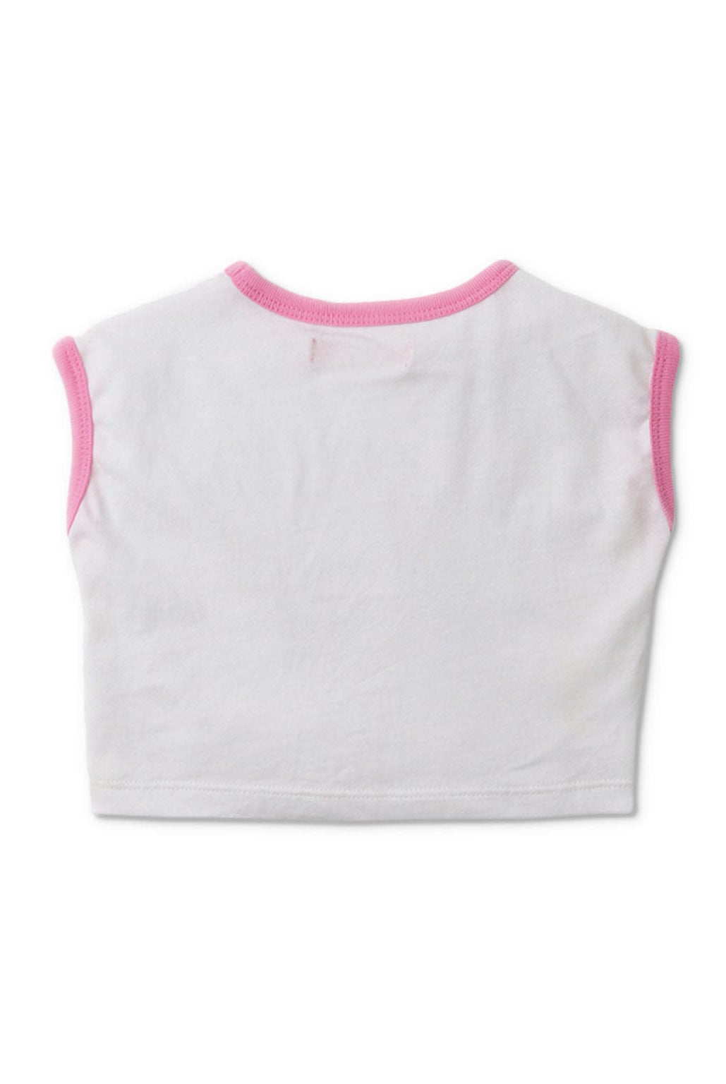 جينجرسنابس تي شيرت للفتيات الرضع بنمط كتابة أبيض