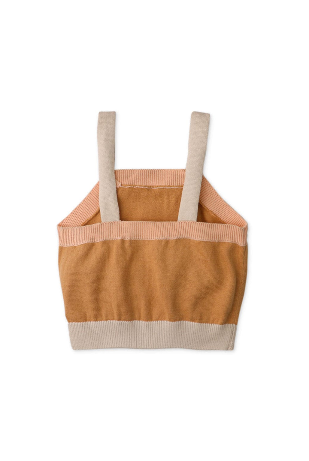 جينجرسنابس توب تانك سادة حمالات بيبي بناتي بني