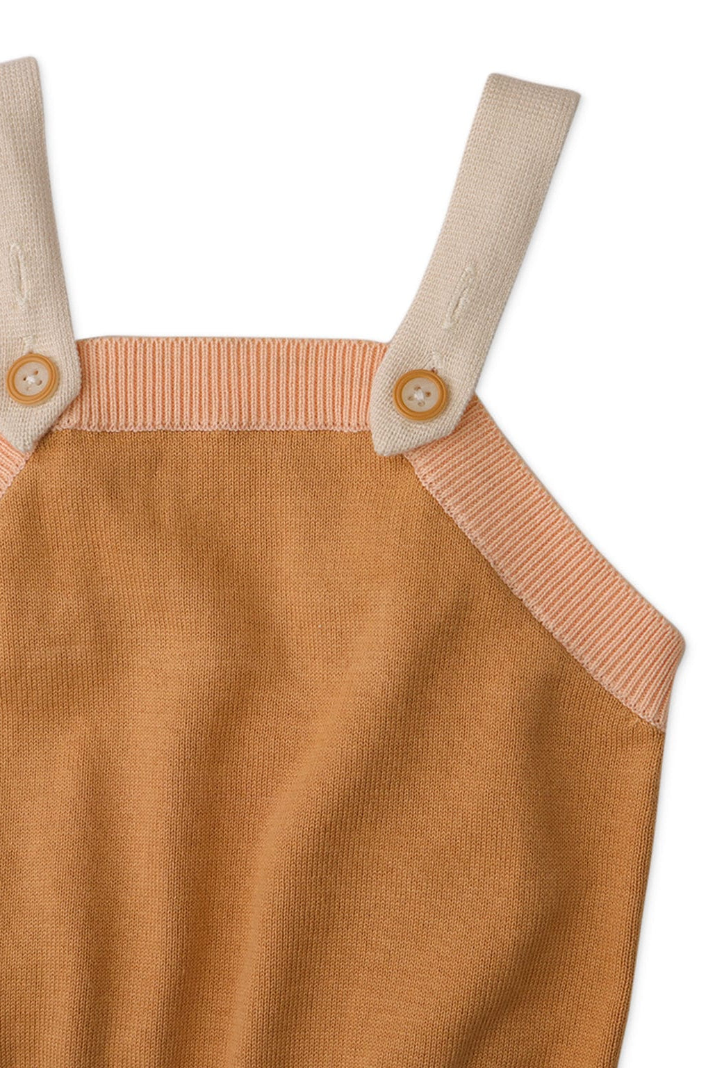 جينجرسنابس توب تانك سادة حمالات بيبي بناتي بني