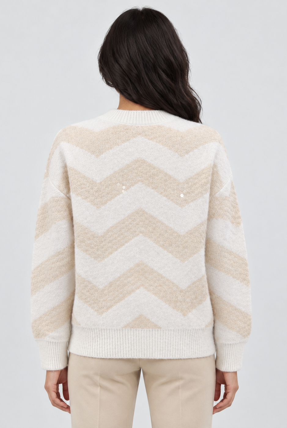 IYE789W264CDY ivory back view on Helya