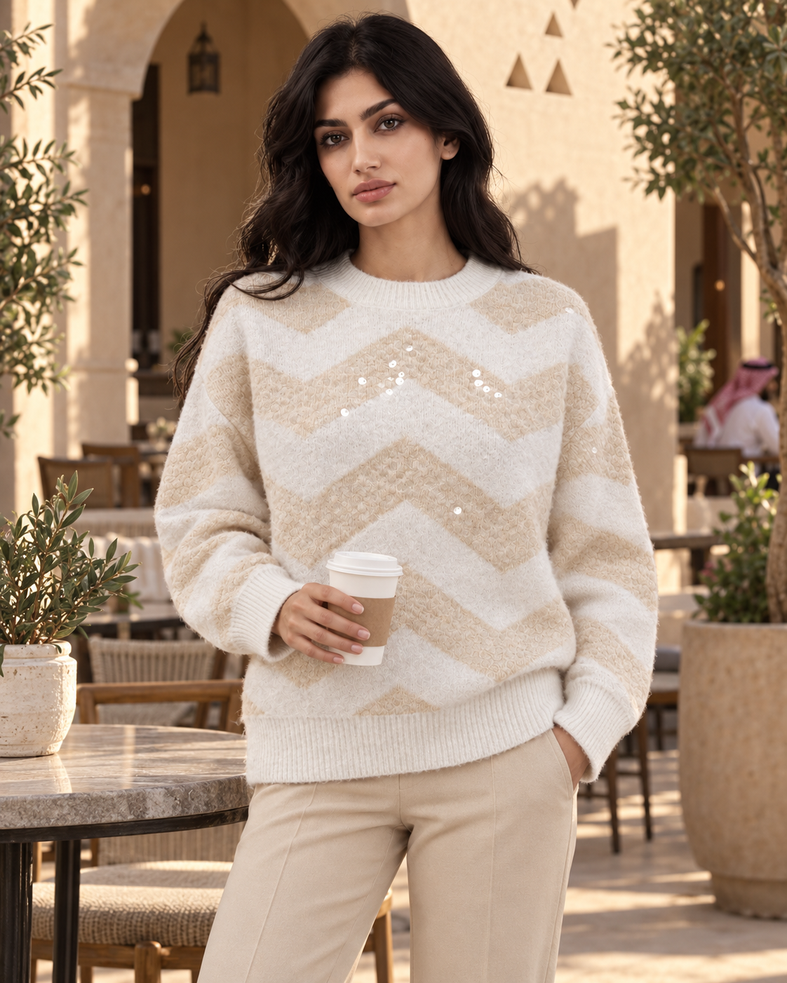 IYE789W264CDY ivory lifestyle on Helya