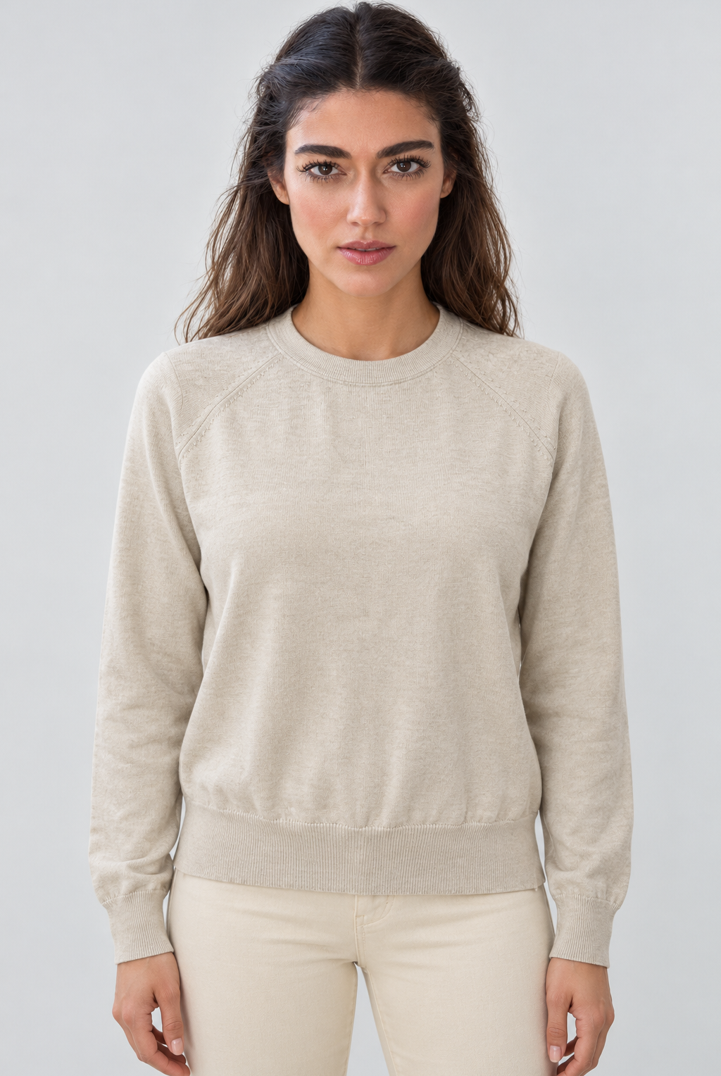 IYE823W264CDY beige, garment-focused front
