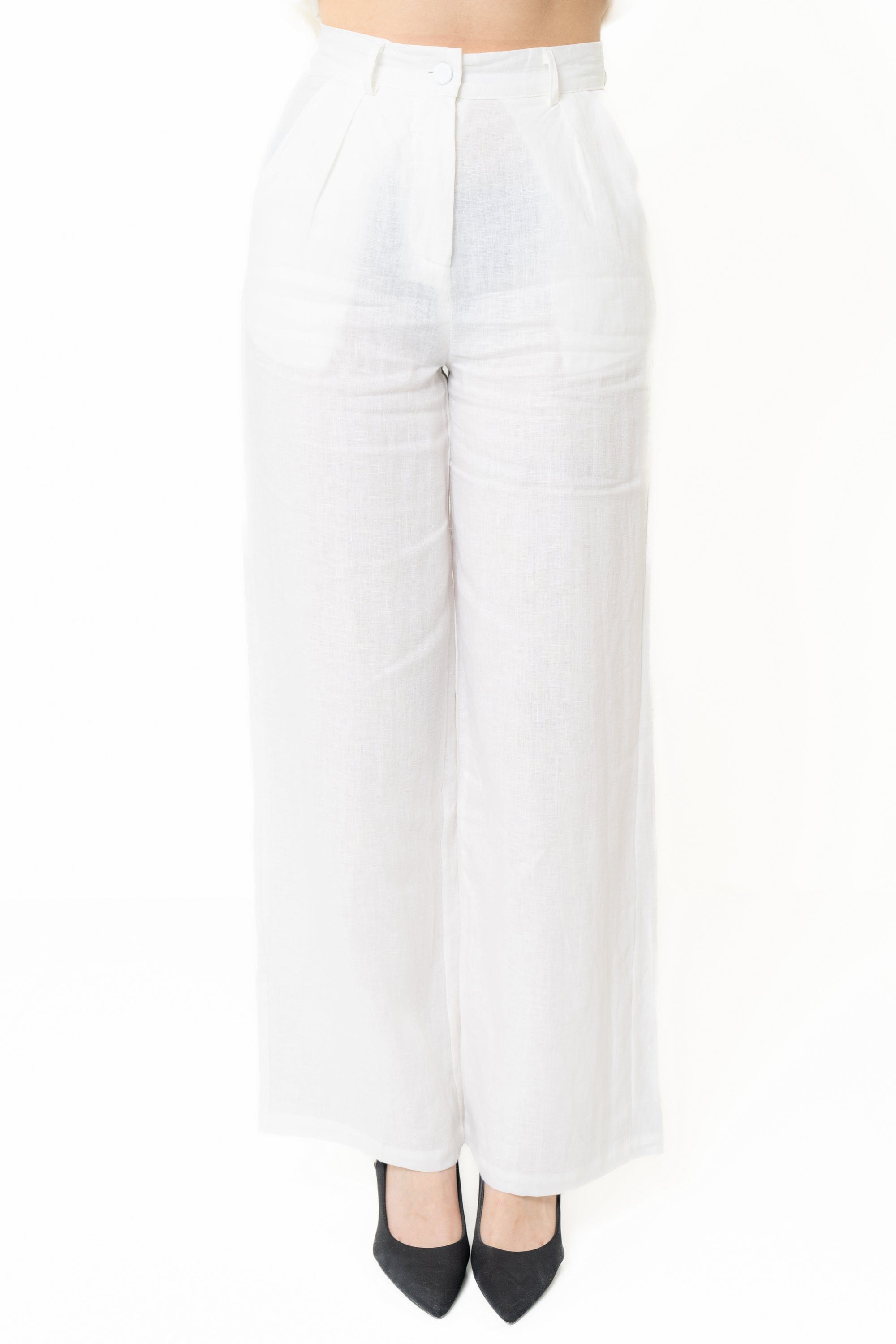 يولا بنطلون نسائي طويل واسع ساده