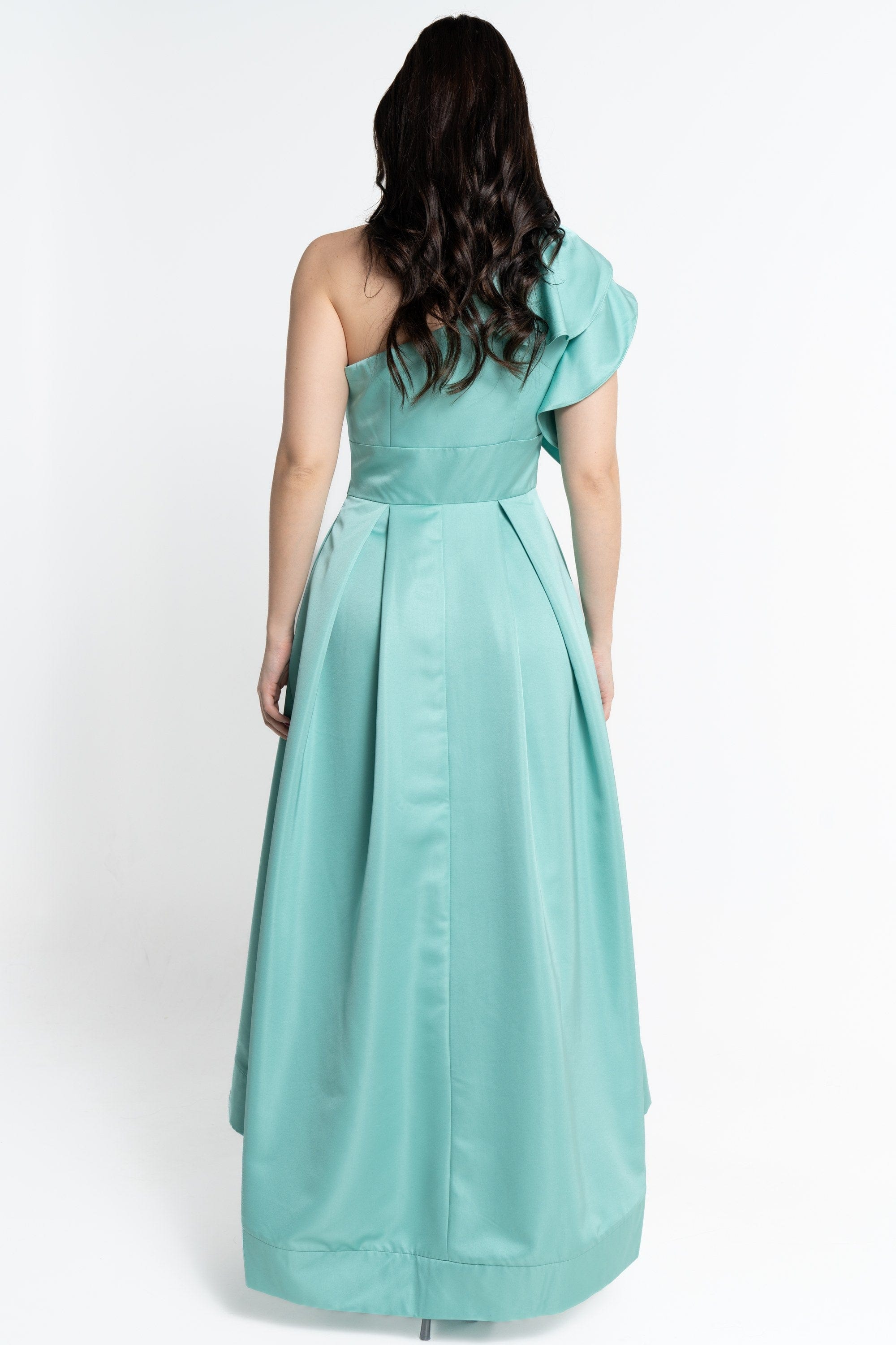 نتشي فستان ماكسي بدون أكمام ناعم اوف شولدر