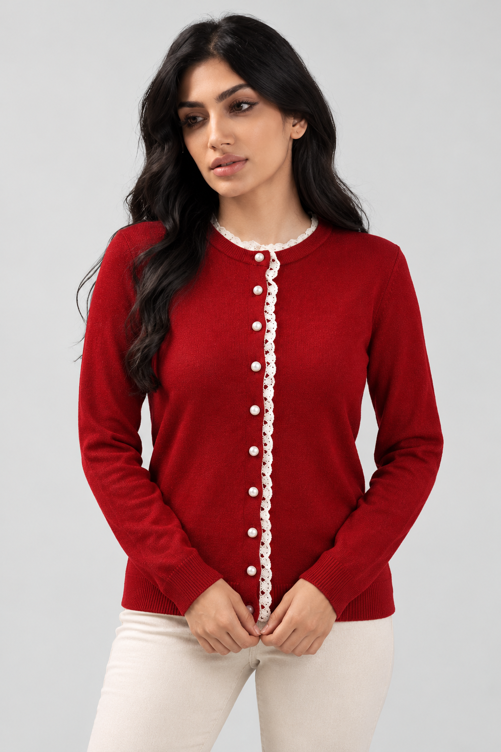 LV0356AGI red, 02 garment front