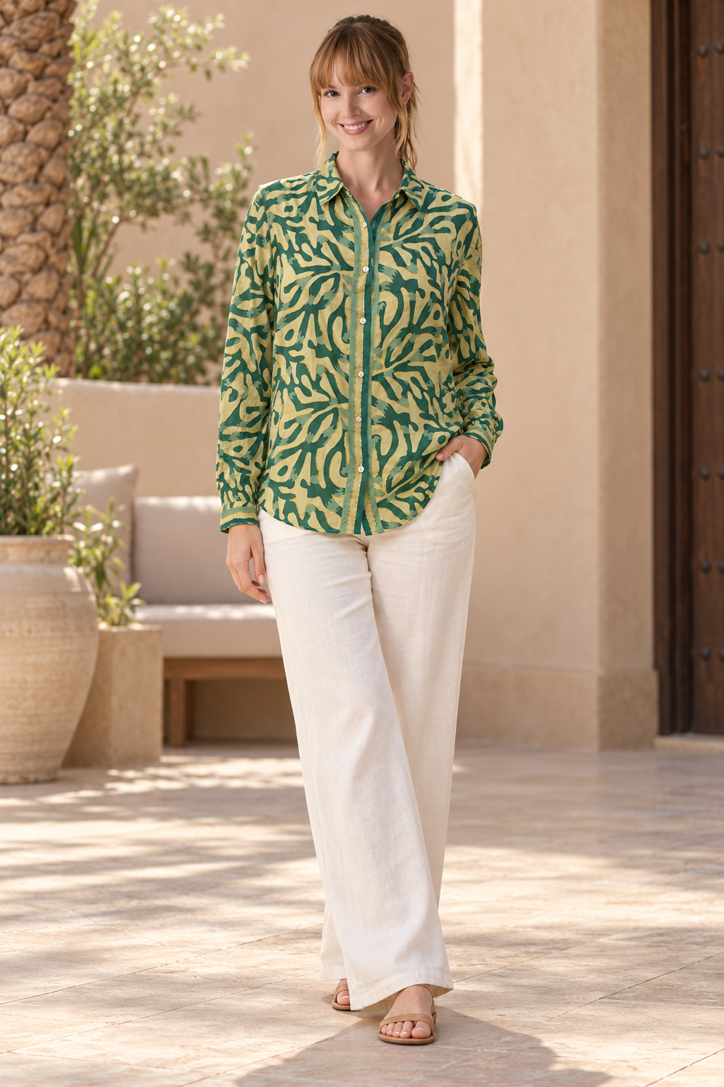 Lifestyle on Alisa - LV1156S262KO Green