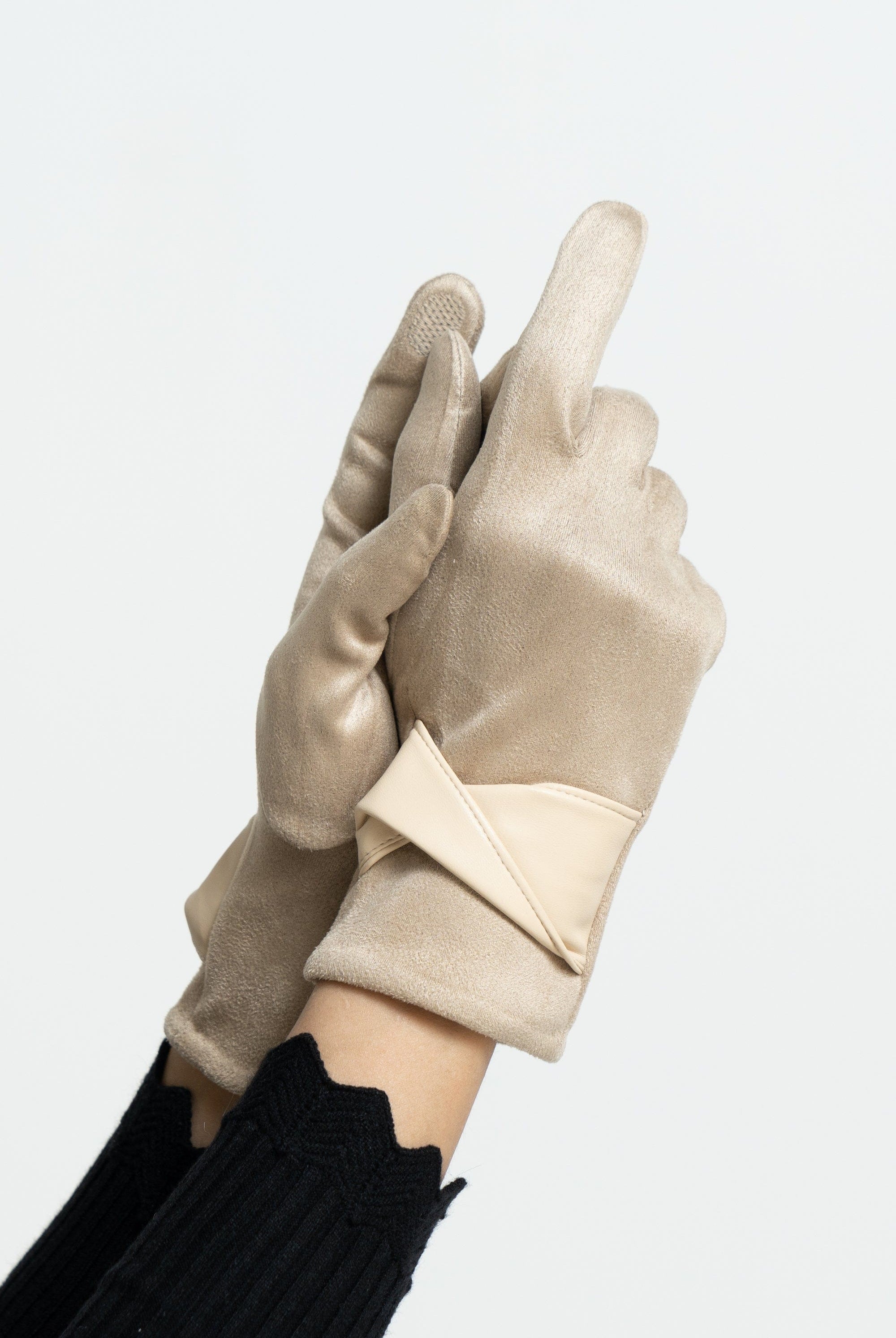 ميكا قفازات نسائية ثقيلة