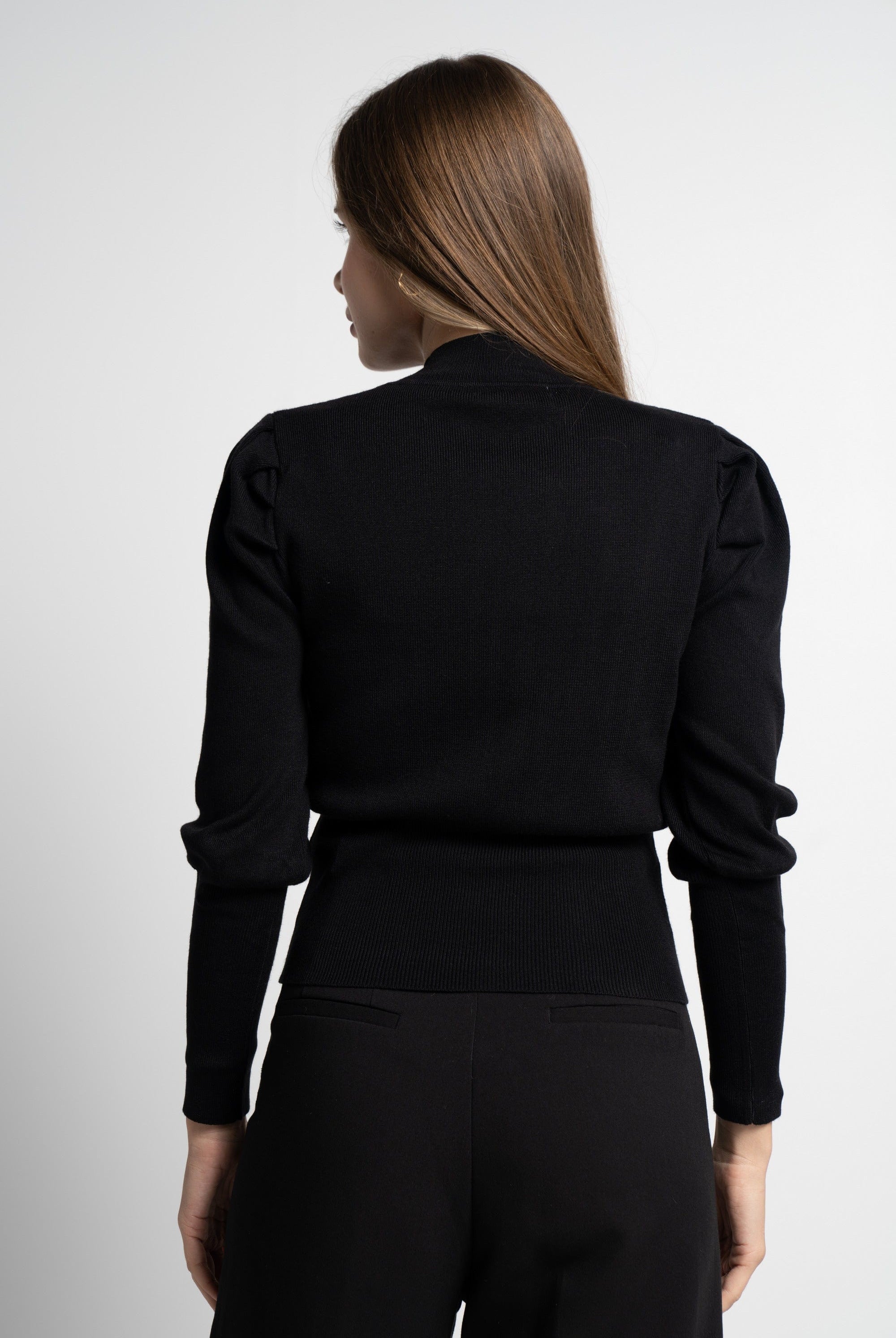 ميكا بلوفر بيزك سادة كم طويل نسائي