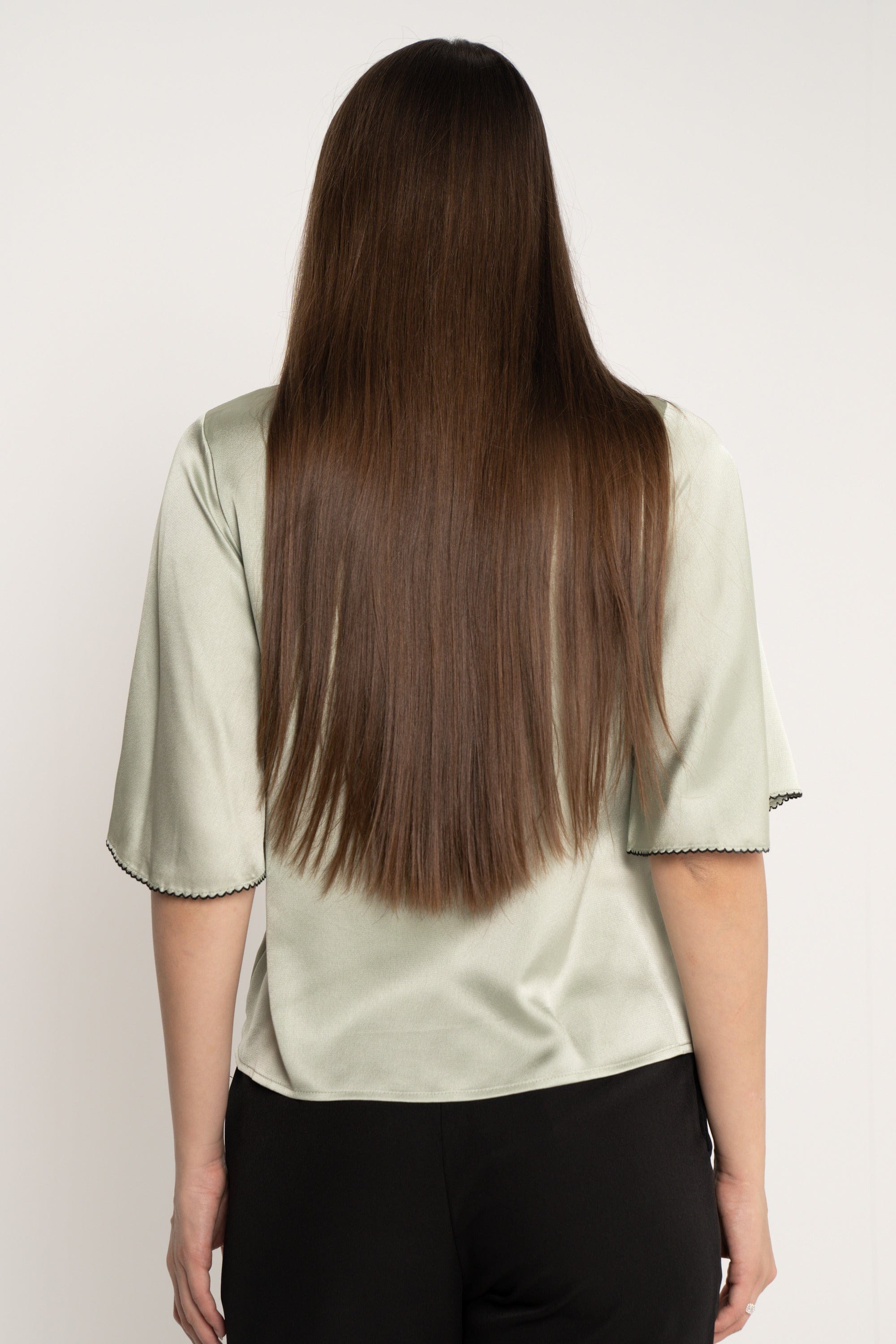 ميكا قميص بأكمام قصيرة سادة