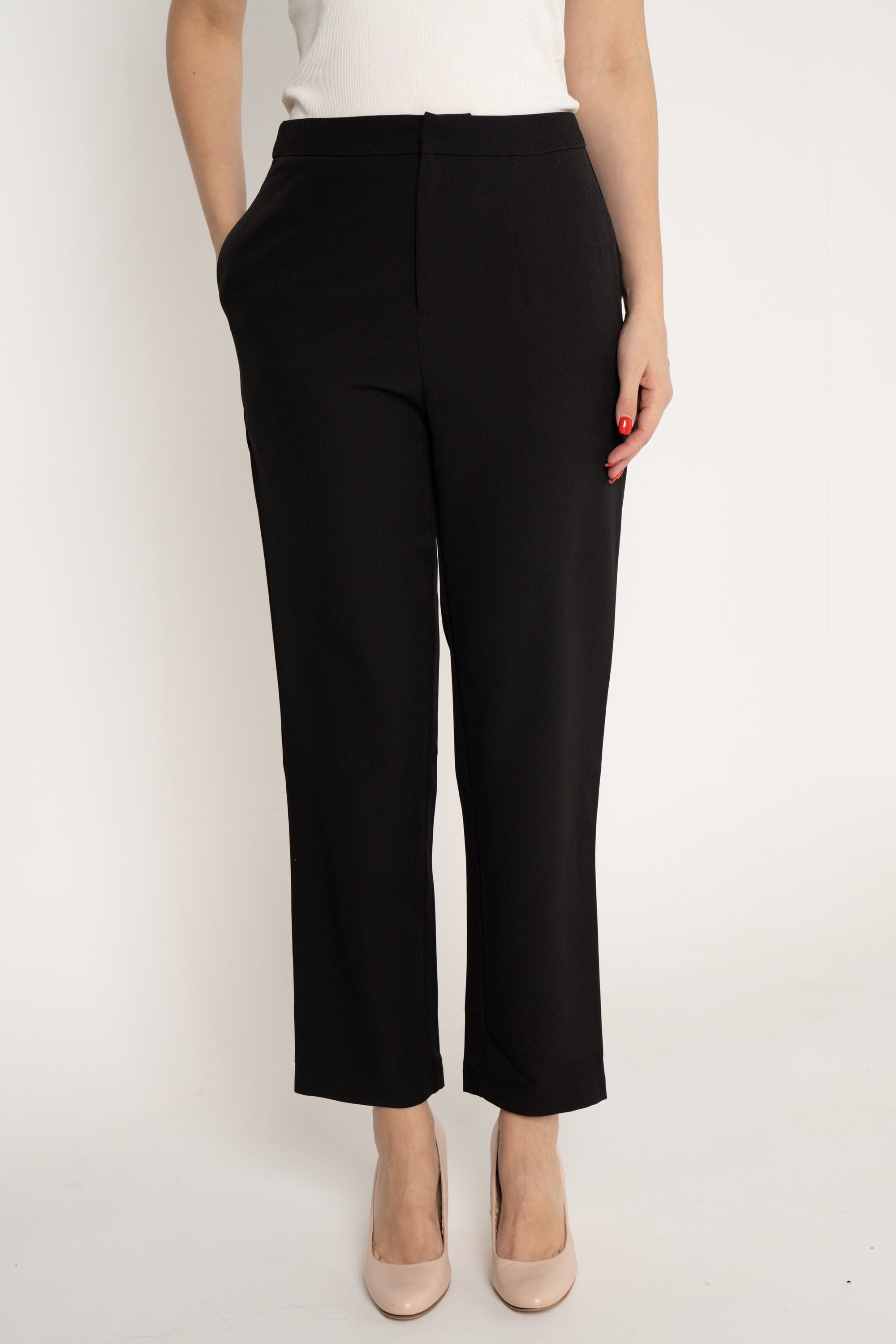 ميكا بنطلون طويل كلاسيك سادة