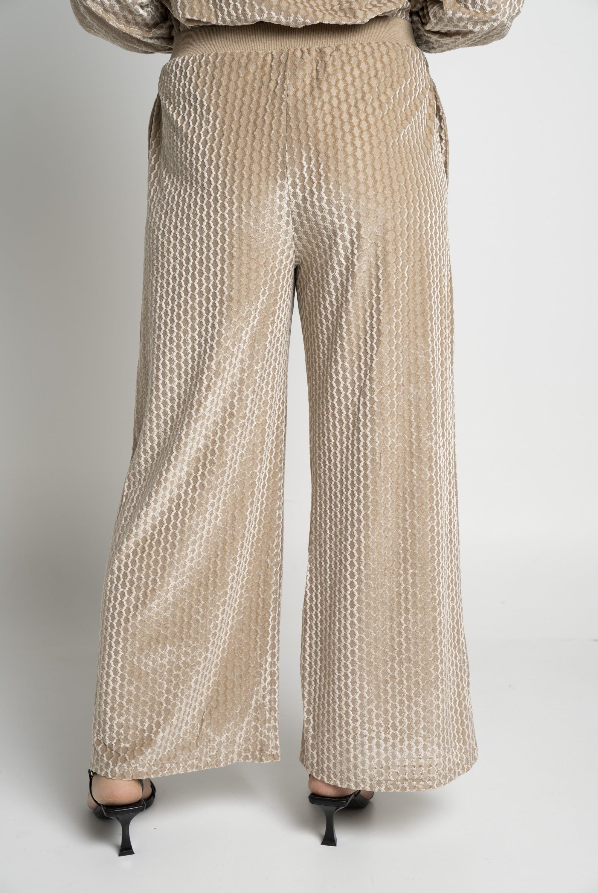 ميكا بنطلون طويل نسائي مطاط