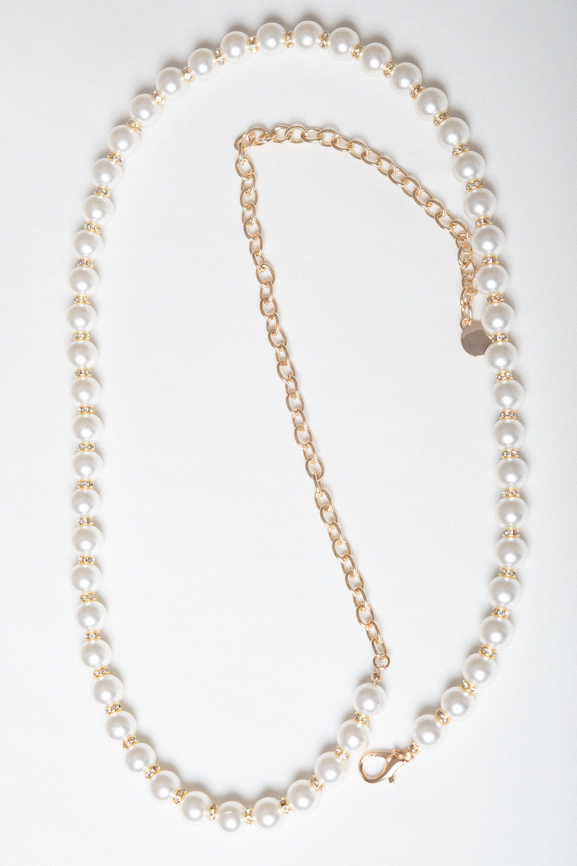 ميكا حزام نسائي من اللؤلؤ