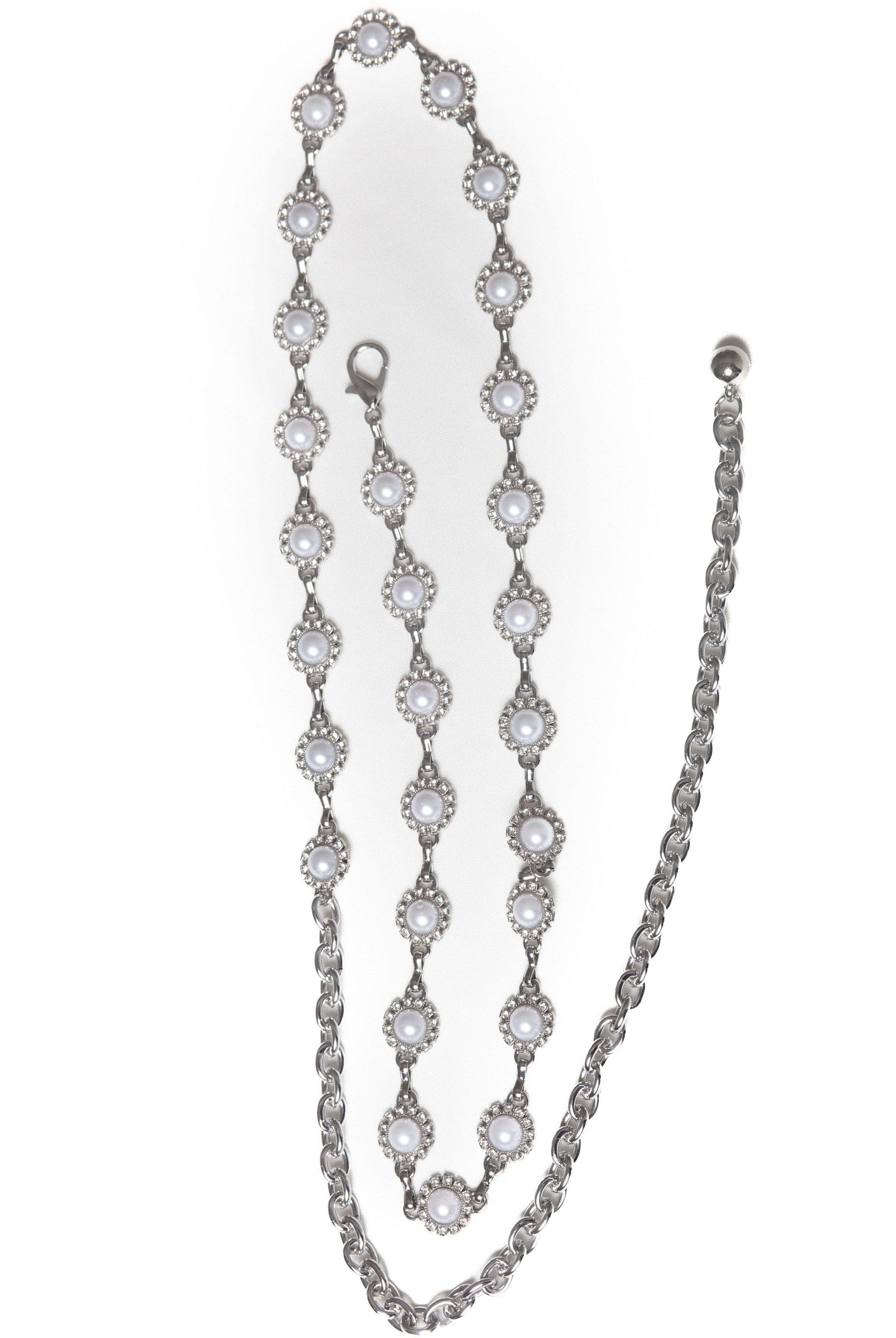 نتشي حزام نسائي على شكل ورد