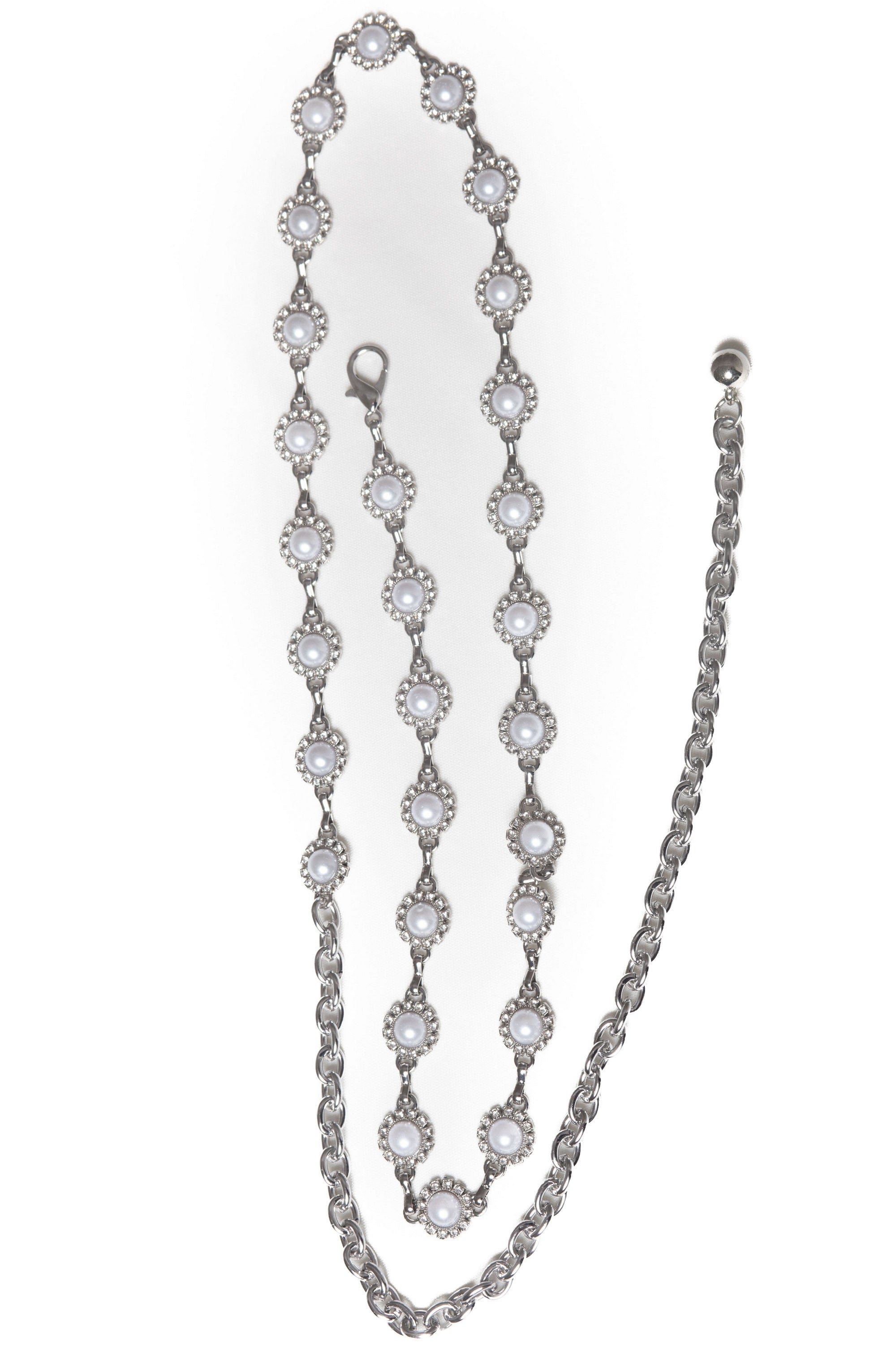 نتشي حزام نسائي على شكل ورد