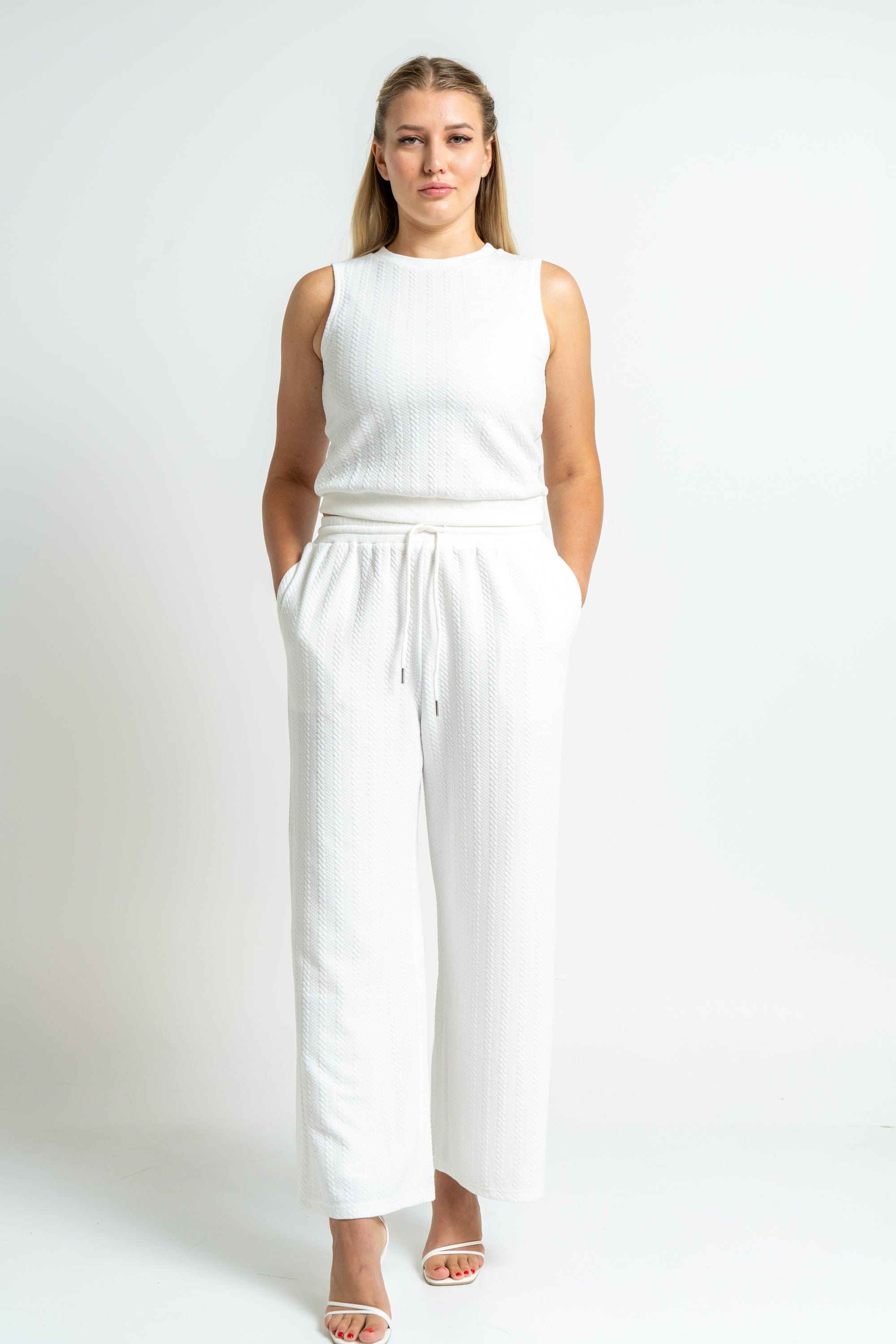 ميكا سروال طويل شارلستون نسائي