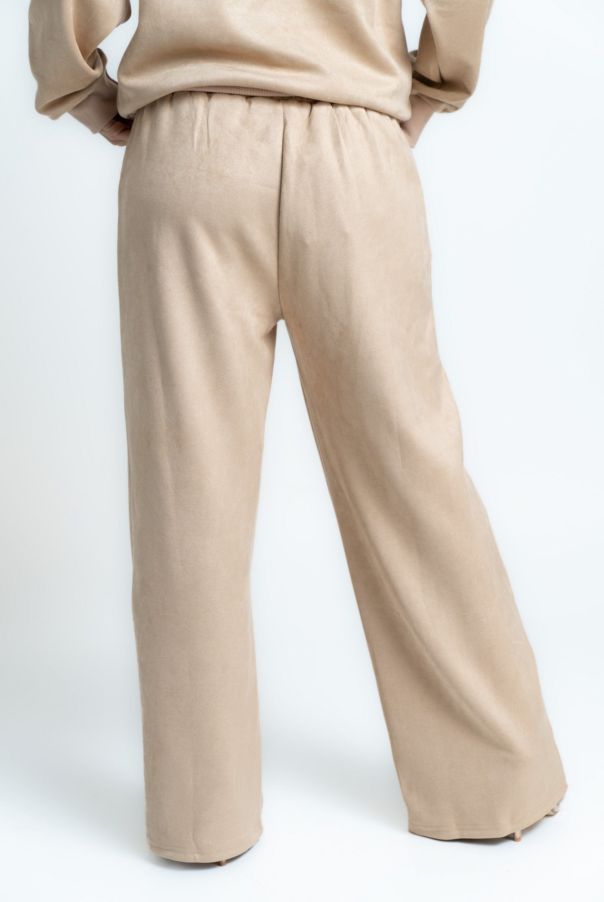 ميكا بنطلون بطباعة وبرباط على الخصر