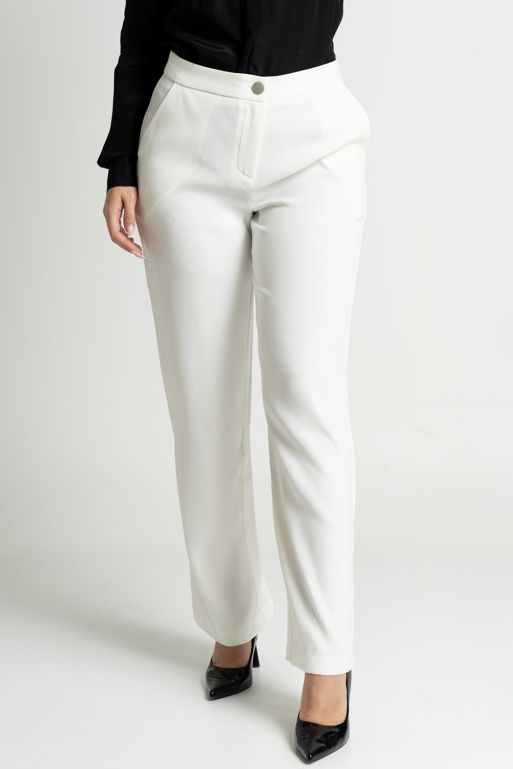 ميكا بنطلون نسائى رسمى سادة