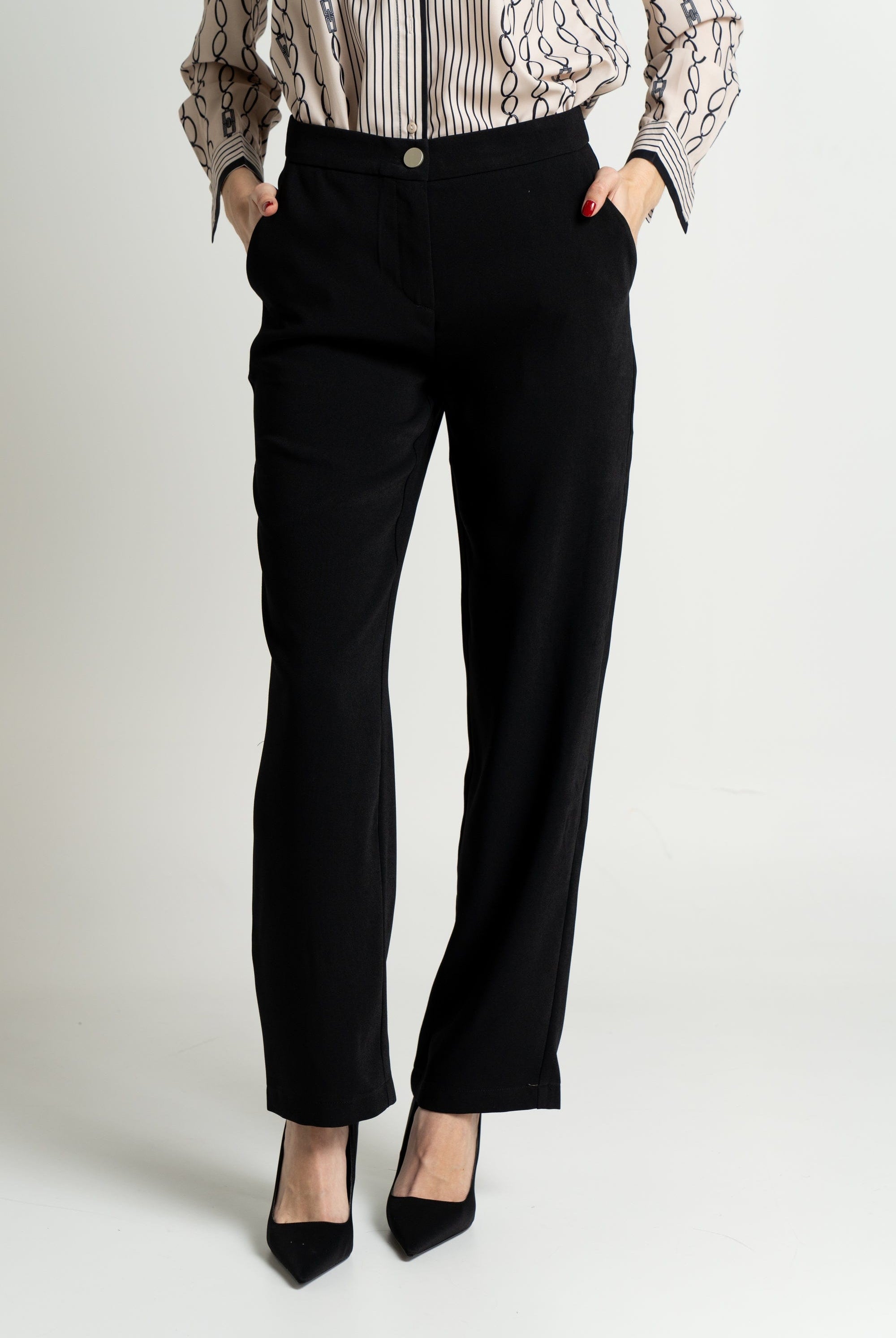 ميكا بنطلون نسائى رسمى سادة