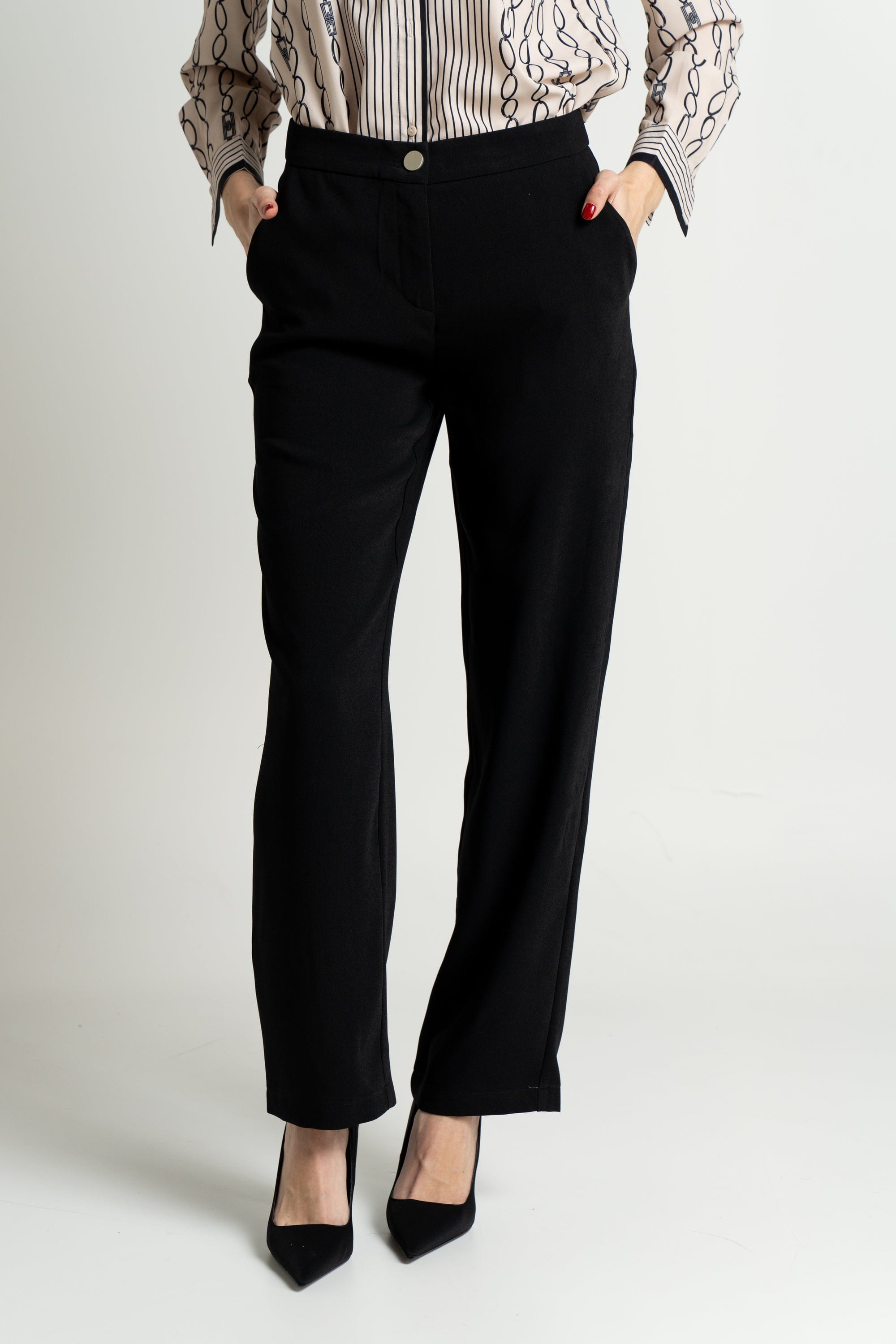 ميكا بنطلون نسائى رسمى سادة