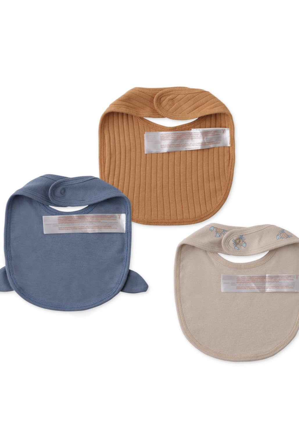 جينجرسنابس مريلة اولادي برسمة حوت متعدد الألوان