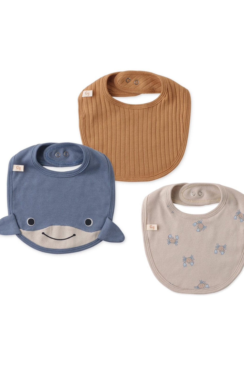 جينجرسنابس مريلة اولادي برسمة حوت متعدد الألوان