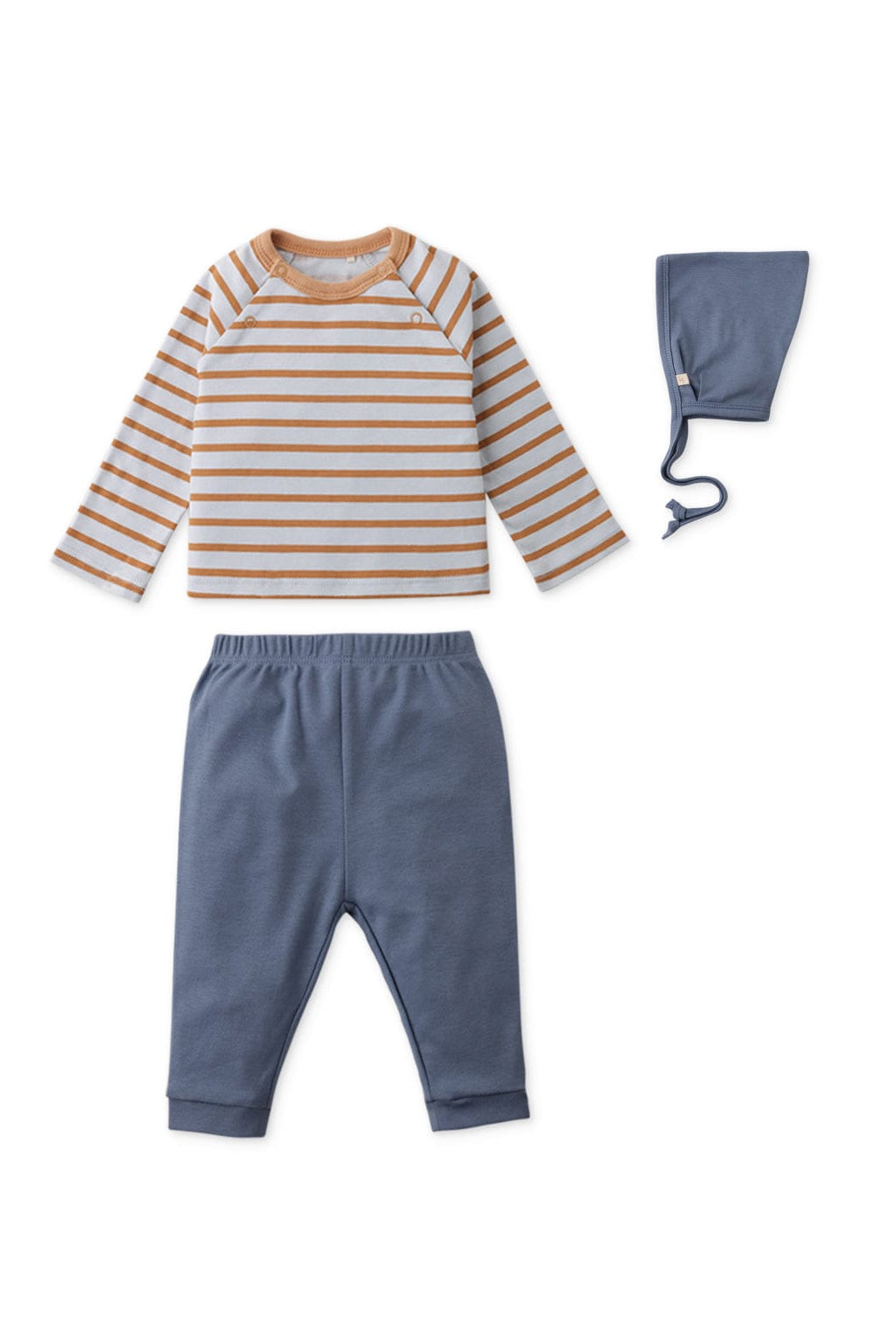 جينجرسنابس بيجامه ولادي رضع مخطط متعدد الألوان