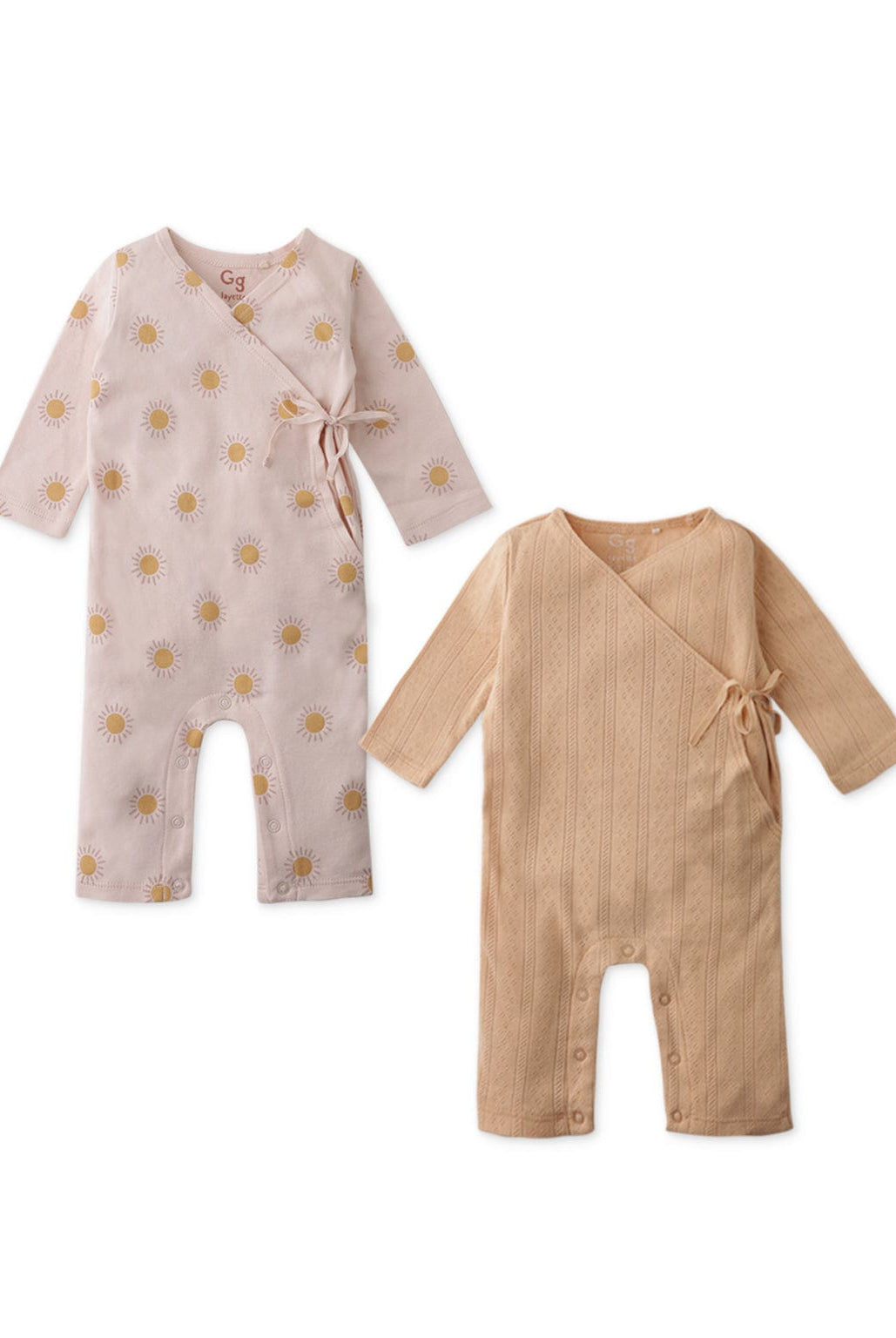 جينجرسنابس جمبسوت بناتي رضع منقوش متعدد الألوان