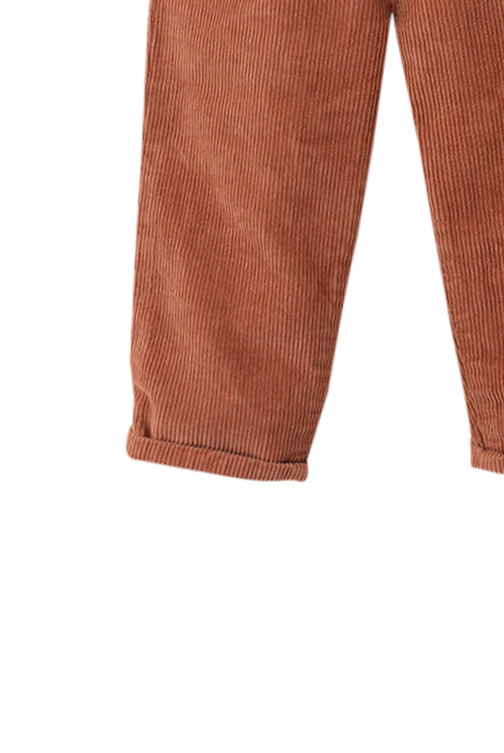 جينجرسنابس بنطلون أطفالي سادة مضلع بني