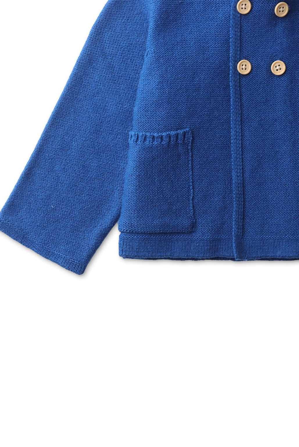 جينجرسنابس جاكيت أطفالي بجبوب وأزرار وهودي أخضر