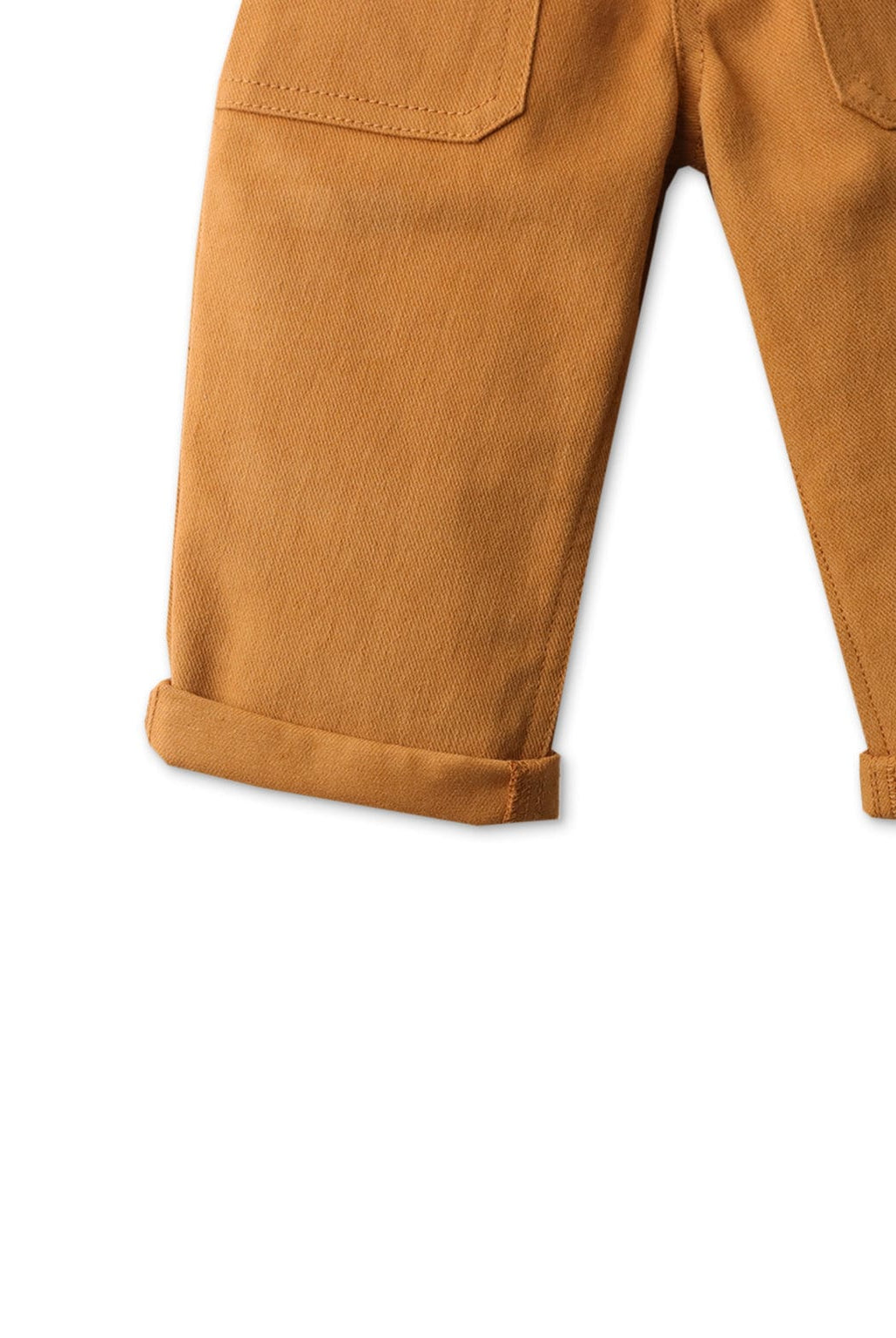 جينجرسنابس بنطلون أطفالي سادة بجيوب كبيرة بني