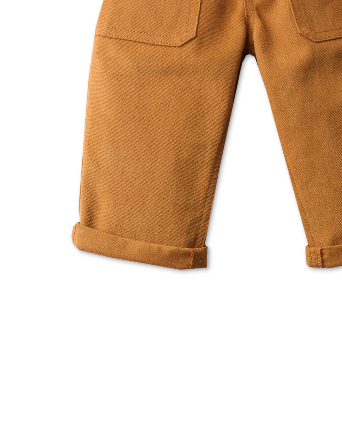 جينجرسنابس بنطلون أطفالي سادة بجيوب كبيرة بني