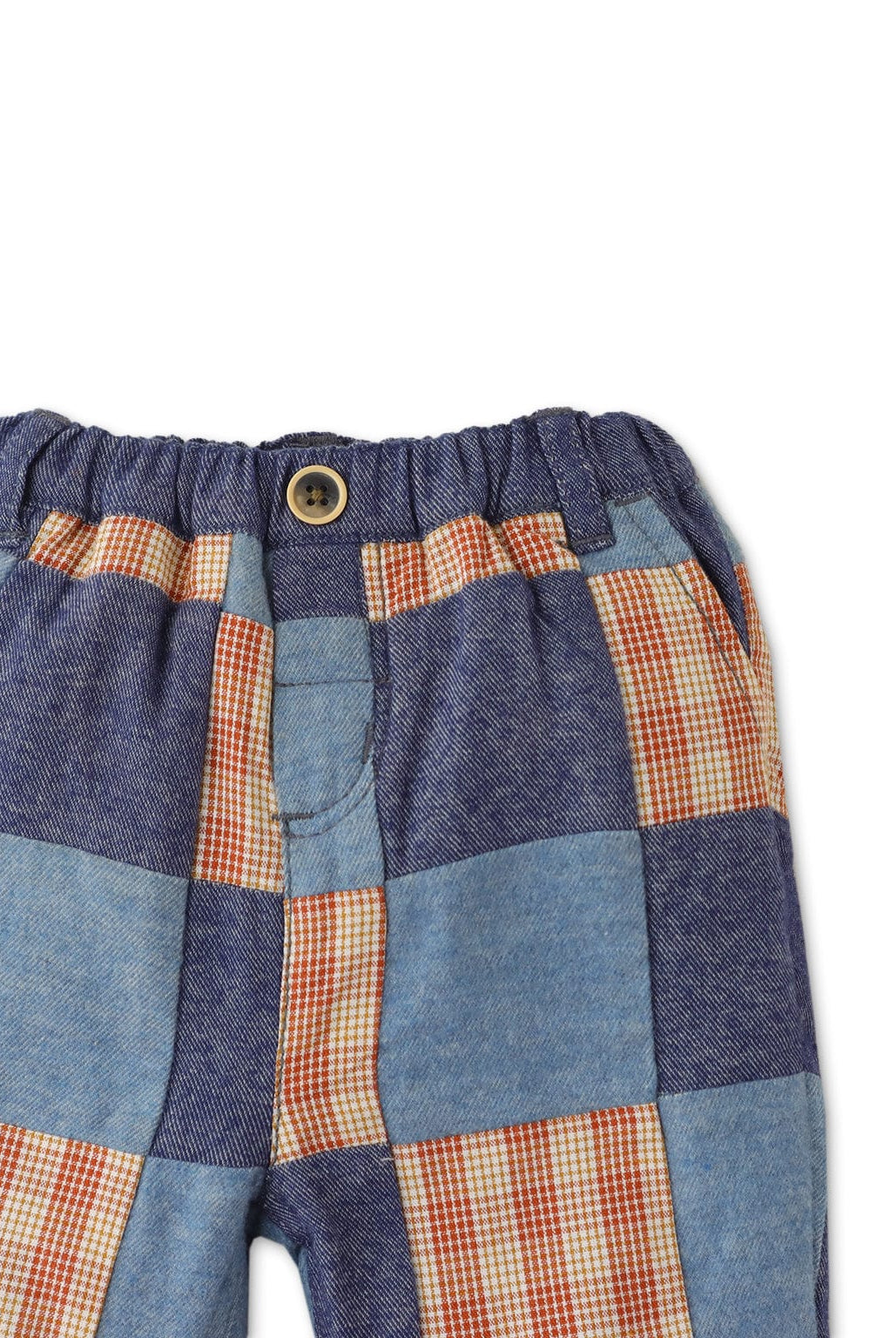 جينجرسنابس بنطلون أطفالي كاروهات كبيرة متعدد الألوان