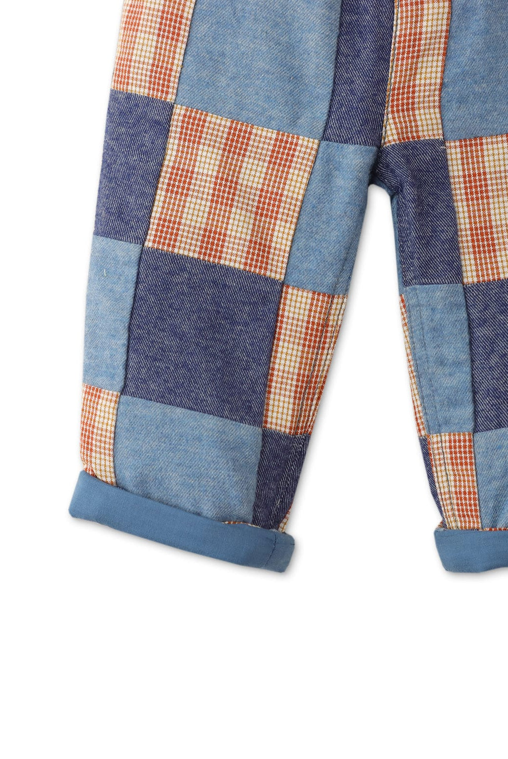 جينجرسنابس بنطلون أطفالي كاروهات كبيرة متعدد الألوان