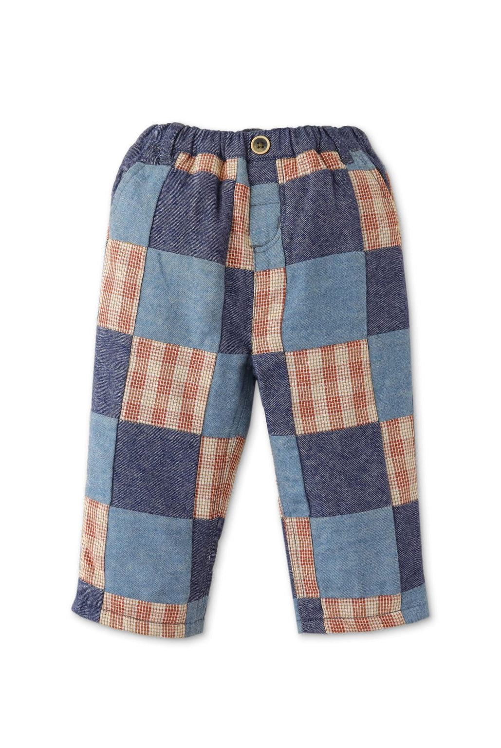 جينجرسنابس بنطلون أطفالي كاروهات كبيرة متعدد الألوان