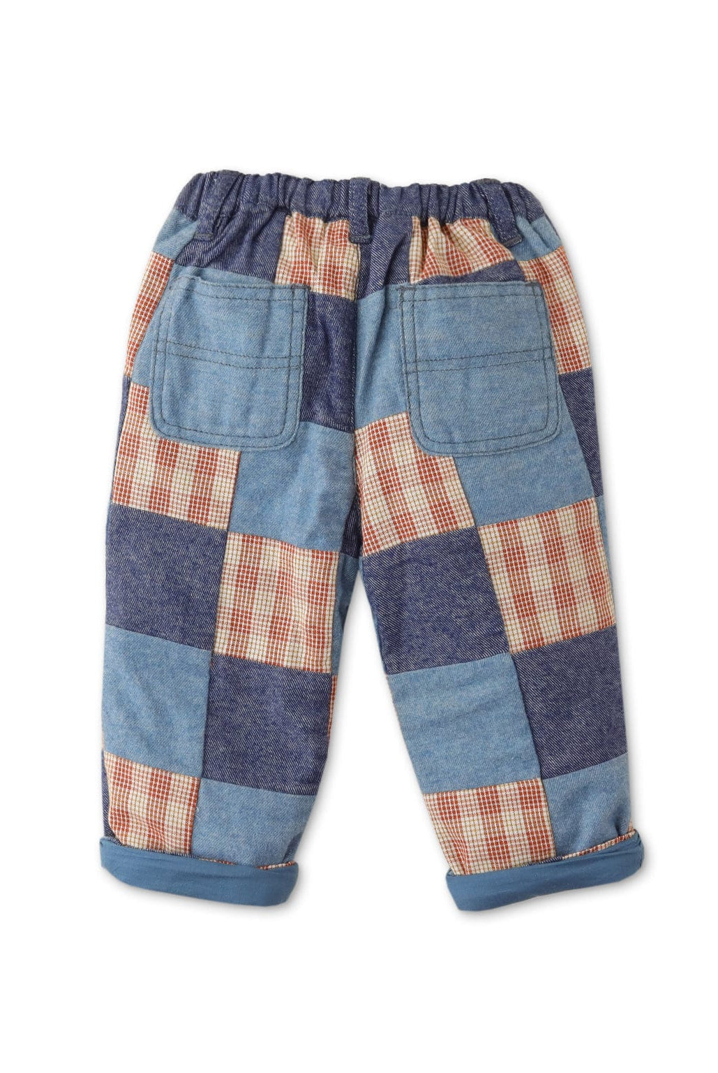 جينجرسنابس بنطلون أطفالي كاروهات كبيرة متعدد الألوان